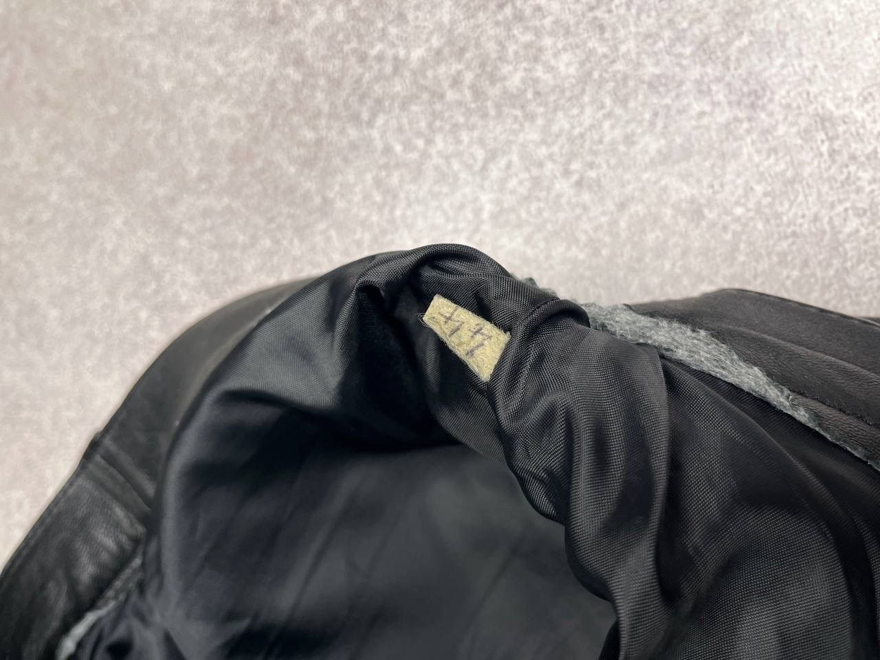 Genuine Leather × Vintage Vintage Genuine Leather Moto Baggy Pants Rare 34 Size US 34 / EU 50 - 6 Thumbnail