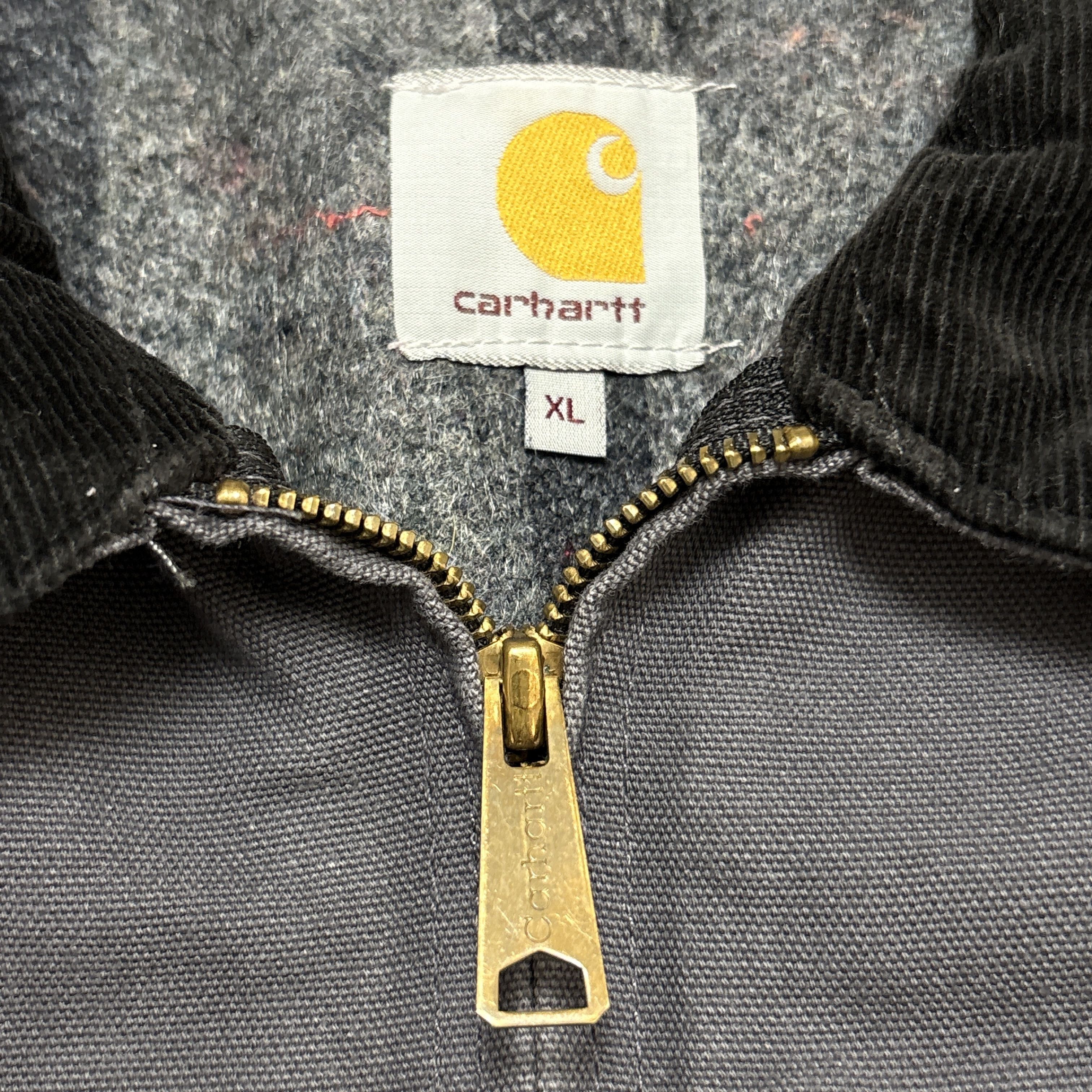 Carhartt Carhartt Detroit Jacket Blanket Lined Pockets Zip Workwear Size US XL / EU 56 / 4 - 6 Thumbnail