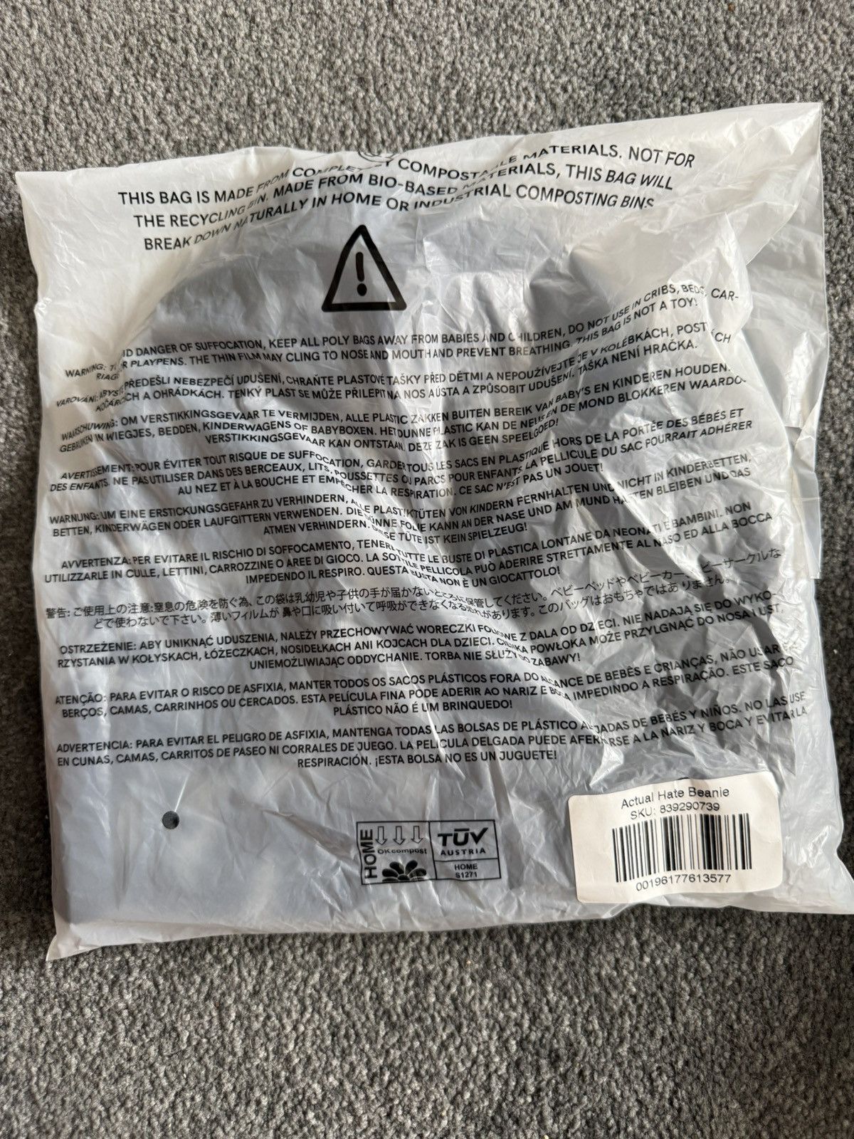 Actual Hate KC X AH BEANIE Size ONE SIZE - 1 Thumbnail
