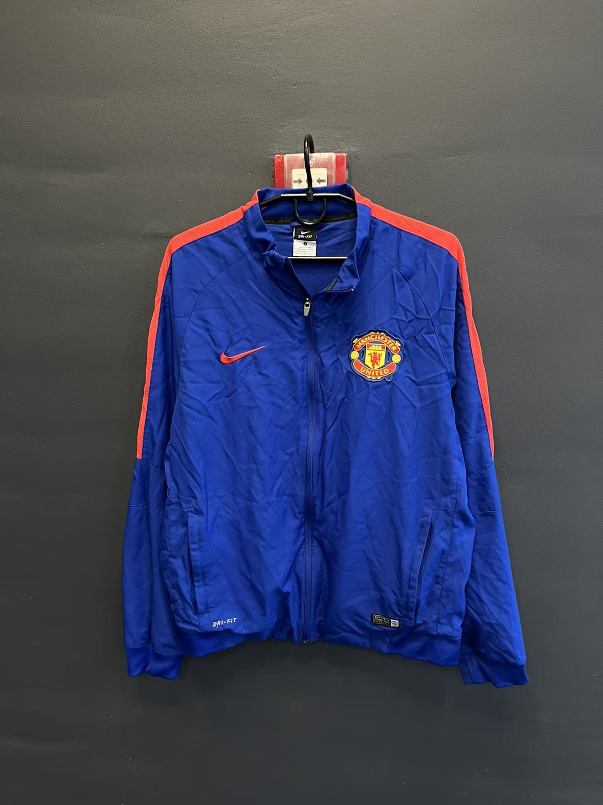 Nike Vintage Y2K Blokecore NIKE Manchester United Light Jacket