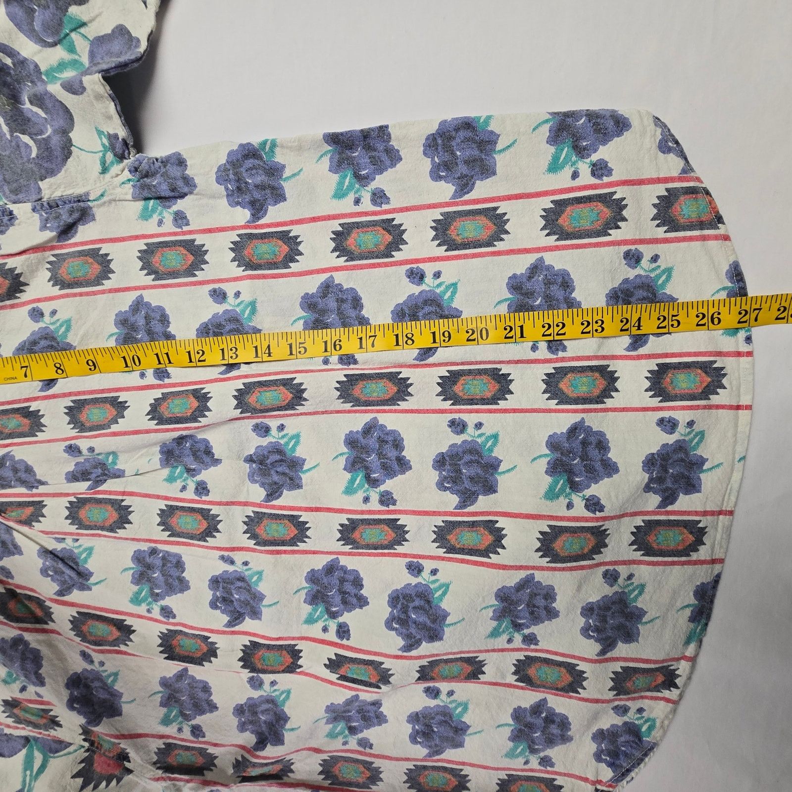Vintage Vintage La Femme Button Up M Floral Print Shirt VTG Size M / US 6-8 / IT 42-44 - 9 Thumbnail