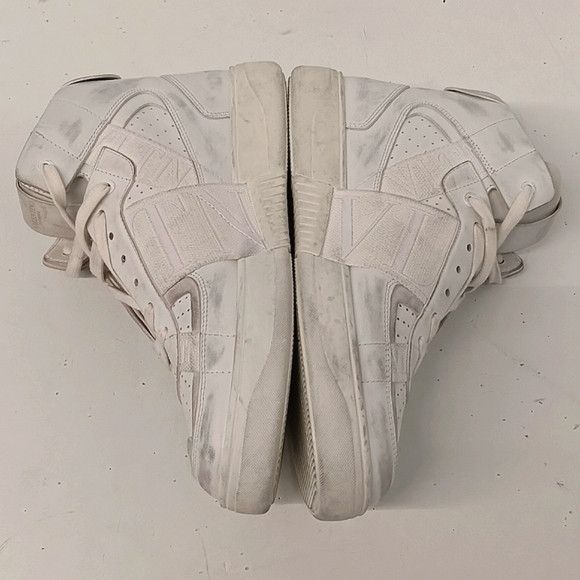 Valentino Valentino Men's Distressed Mid Calfskin VL7N Sneakers EU43.5 Size US 10.5 / EU 43-44 - 5 Thumbnail