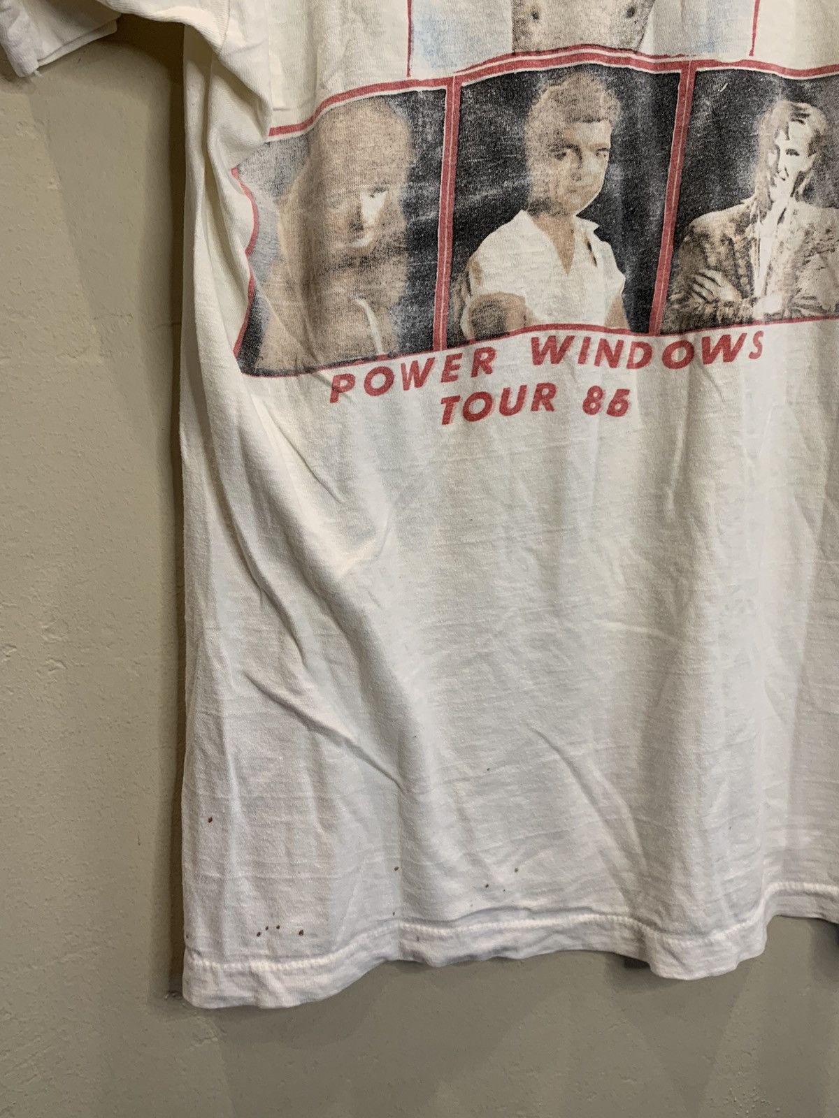 Band Tees × Vintage *RARE* Vintage 1985 Rush Power Windows Single Stitch Shirt Size US L / EU 52-54 / 3 - 8 Thumbnail