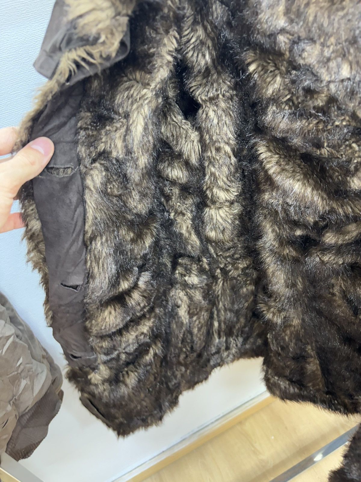 Balmain × Vintage Archival Balmain faux fur shearling jacket Size S / US 4 / IT 40 - 5 Thumbnail