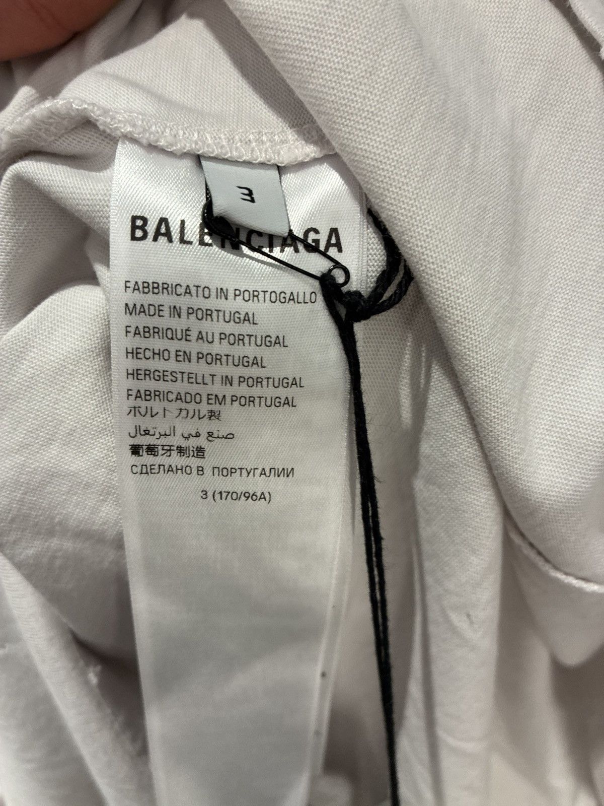 Balenciaga Balenciaga Piercing Oversize Shirt Size US L / EU 52-54 / 3 - 4 Thumbnail