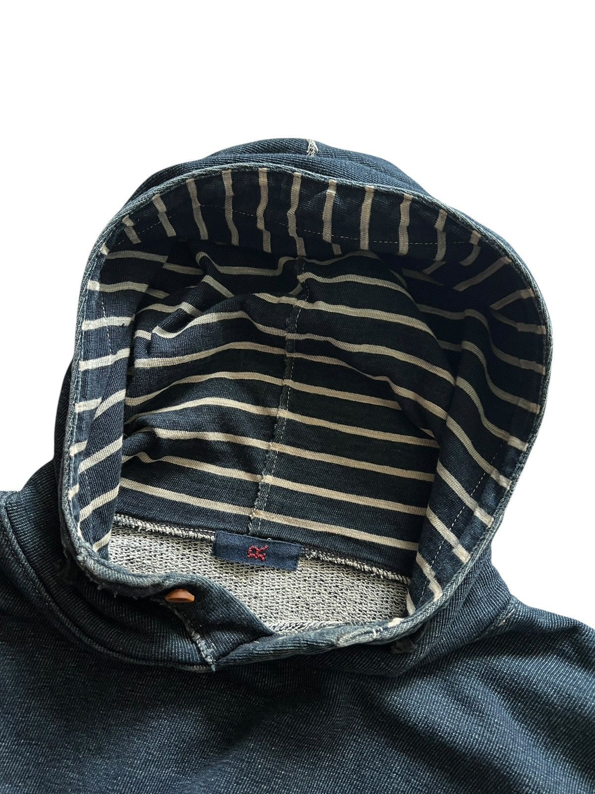 Kapital Vintage 45rpm Indigo Pullover Hoodie Kapital Size US M / EU 48-50 / 2 - 12 Thumbnail