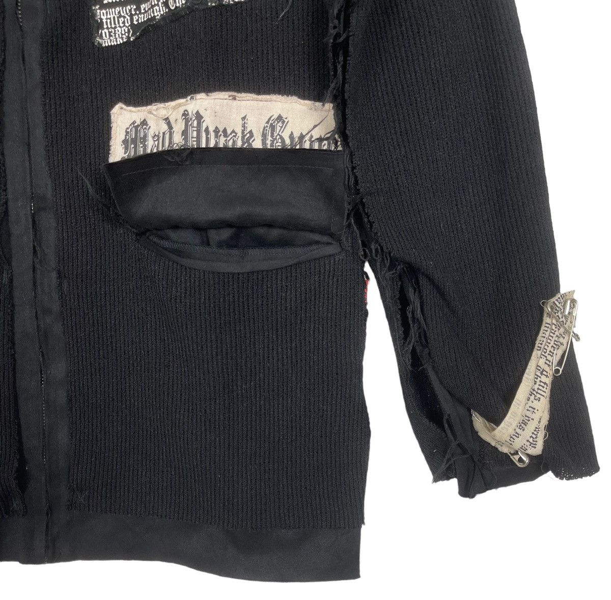Japanese Brand Vintage Mad Reconstructed Punk Jacket Size US L / EU 52-54 / 3 - 5 Thumbnail