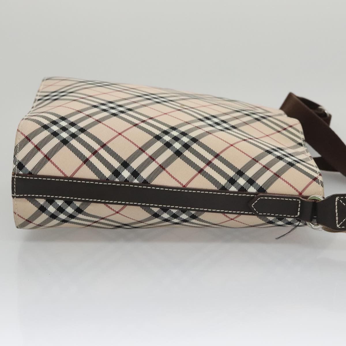 Burberry Burberry Nova Check Blue Label Shoulder Bag Canvas Beige Size ONE SIZE - 3 Thumbnail
