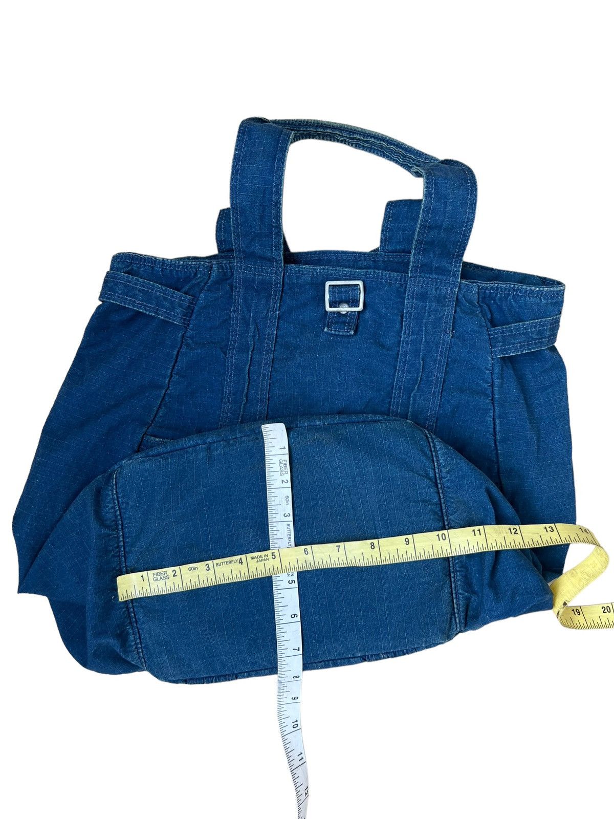 Porter Luggage Label RSPC Ripstop Indigo Combat Tropical Tote Bag Size ONE SIZE - 11 Thumbnail