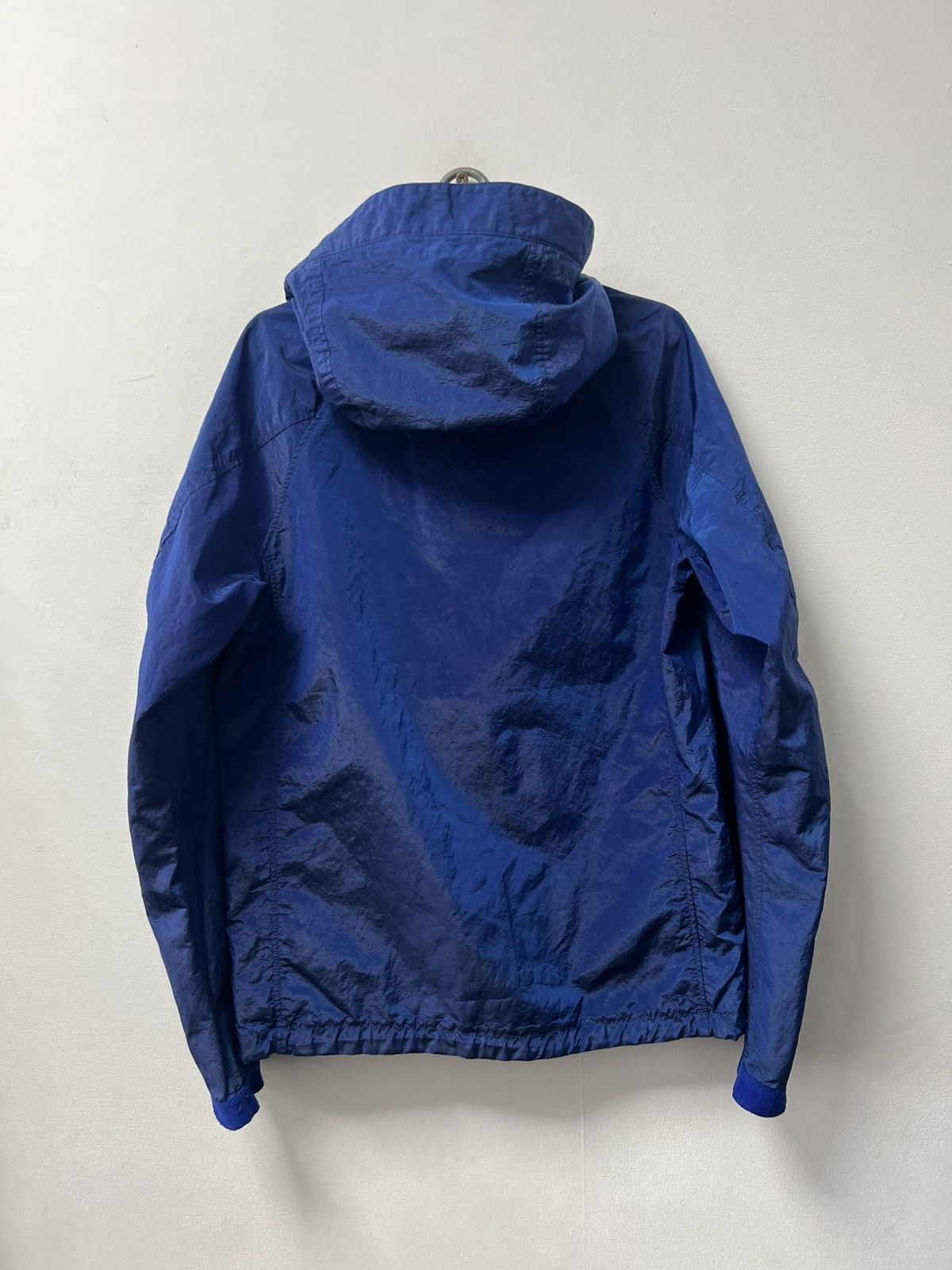 Stone Island Rare Vintage Stone Island Nylon Jacket Metal Blue Mens Size US L / EU 52-54 / 3 - 22 Thumbnail