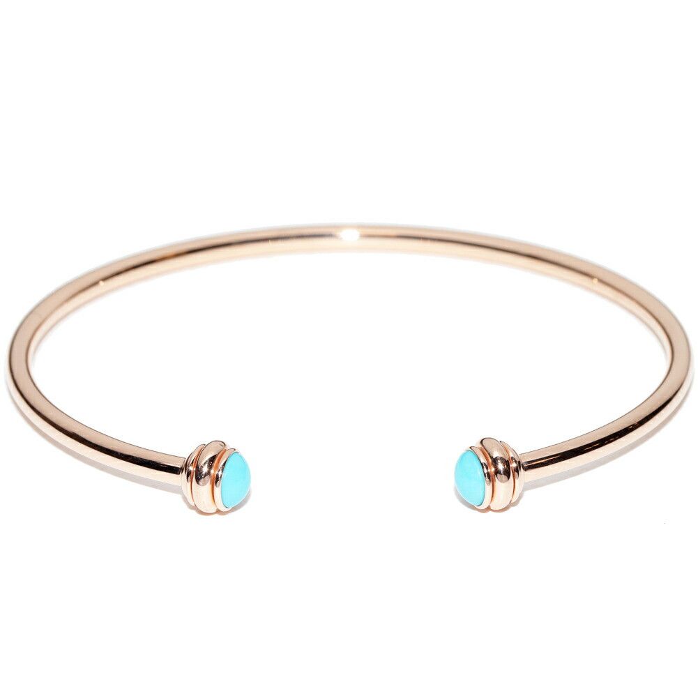 Piaget Piaget Piaget Possession Au750 Pink Gold Bracelet Turquoise Size 16 Precious Metal Bangle G36PC800 DUTY FREE for USA Size ONE SIZE - 1 Thumbnail