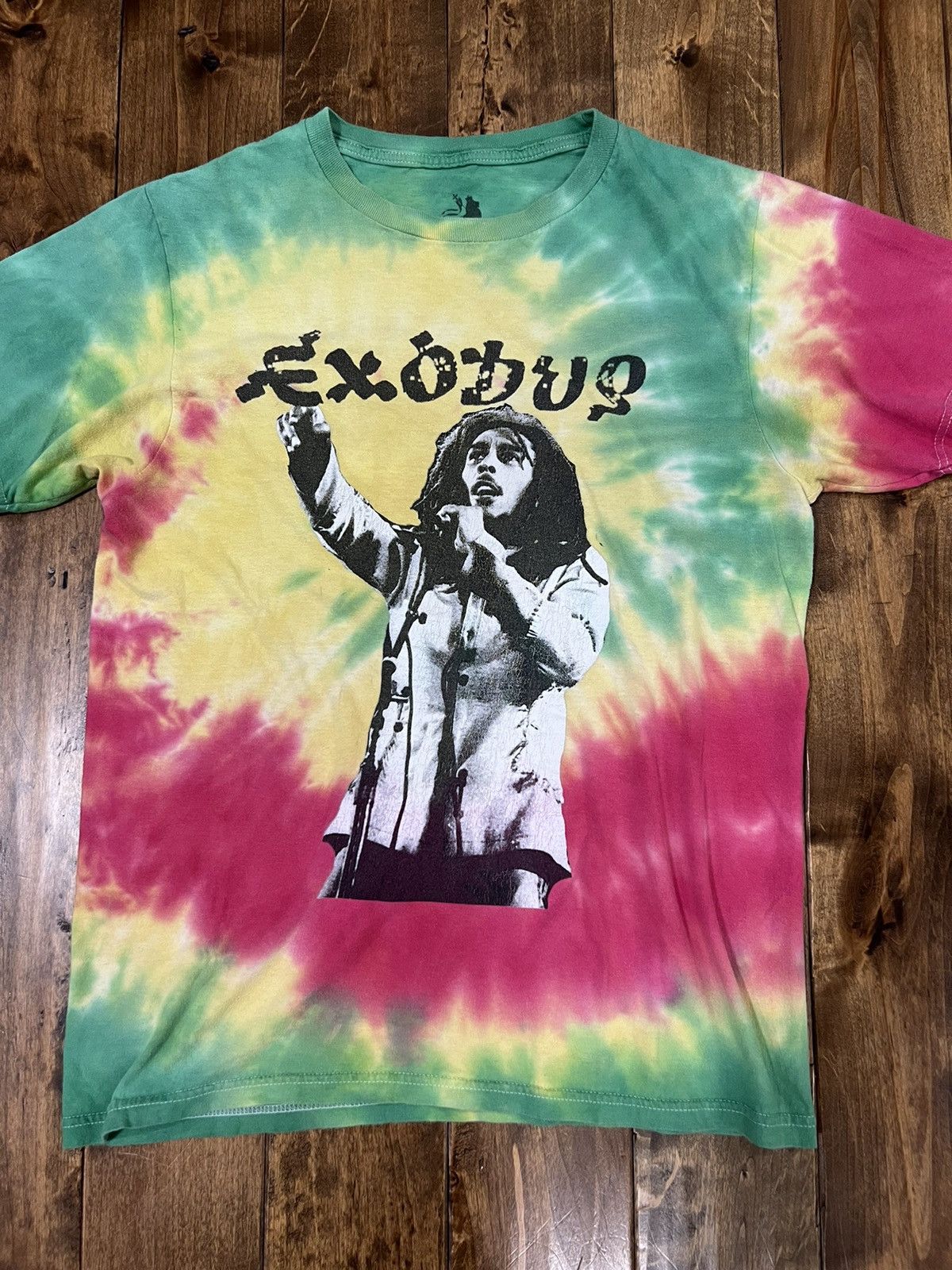 Bob Marley × Zion Rootswear Bob Marley & The Wailers Exodus World Tour Shirt Size US S / EU 44-46 / 1 - 3 Thumbnail