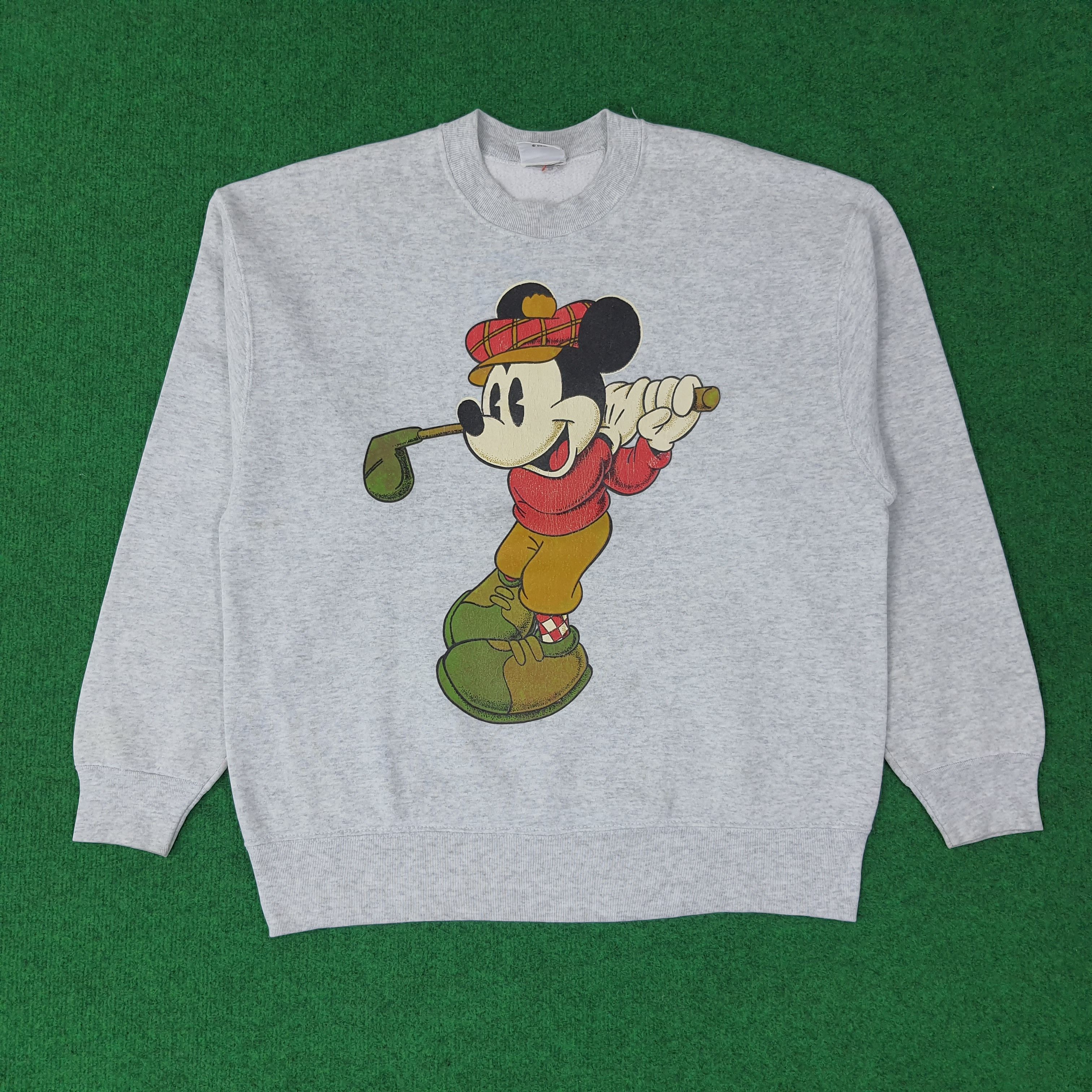 Mickey & Co. Vintage Mickey & Co. Mickey Mouse Golf Sweatshirt C256N15 Size US M / EU 48-50 / 2 - 1 Thumbnail