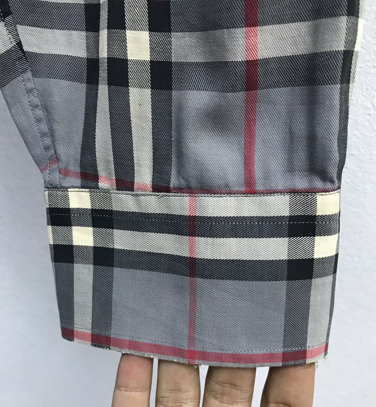 Burberry × Vintage Vintage Burberrys Of London Long Sleeve Shirt Button Up Size US M / EU 48-50 / 2 - 8 Thumbnail