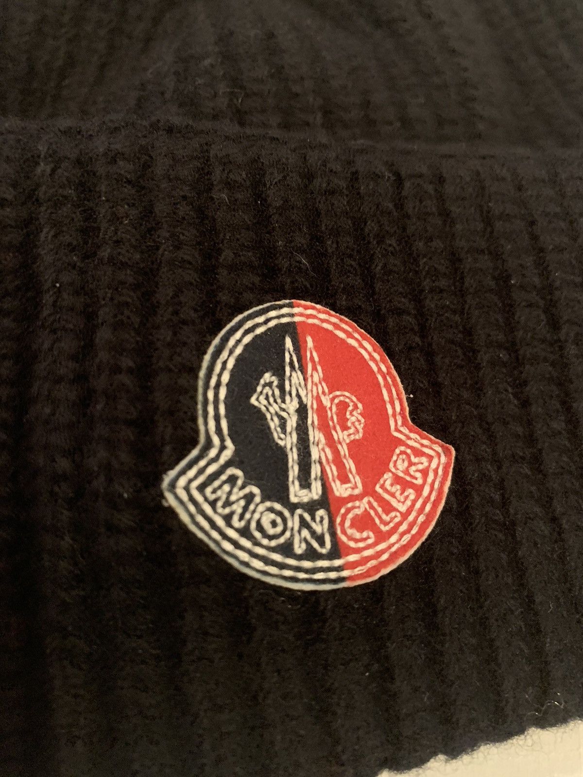 Moncler Moncler Ribbed knit Beanie Hat Size ONE SIZE - 1 Thumbnail