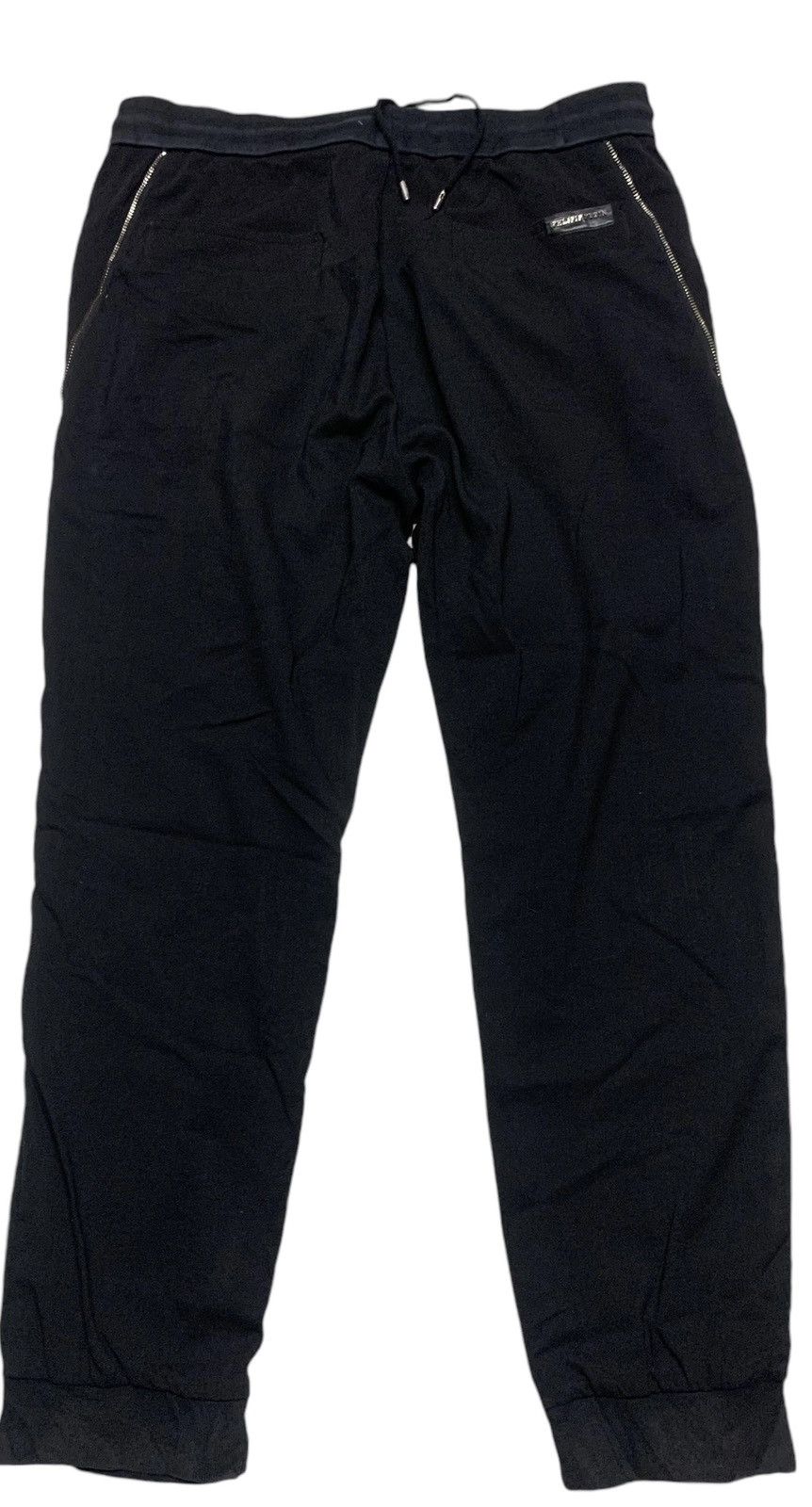 Philipp Plein × Vintage Philipp plain team cotton track suit bottom (size 32-36) Size US 34 / EU 50 - 8 Thumbnail