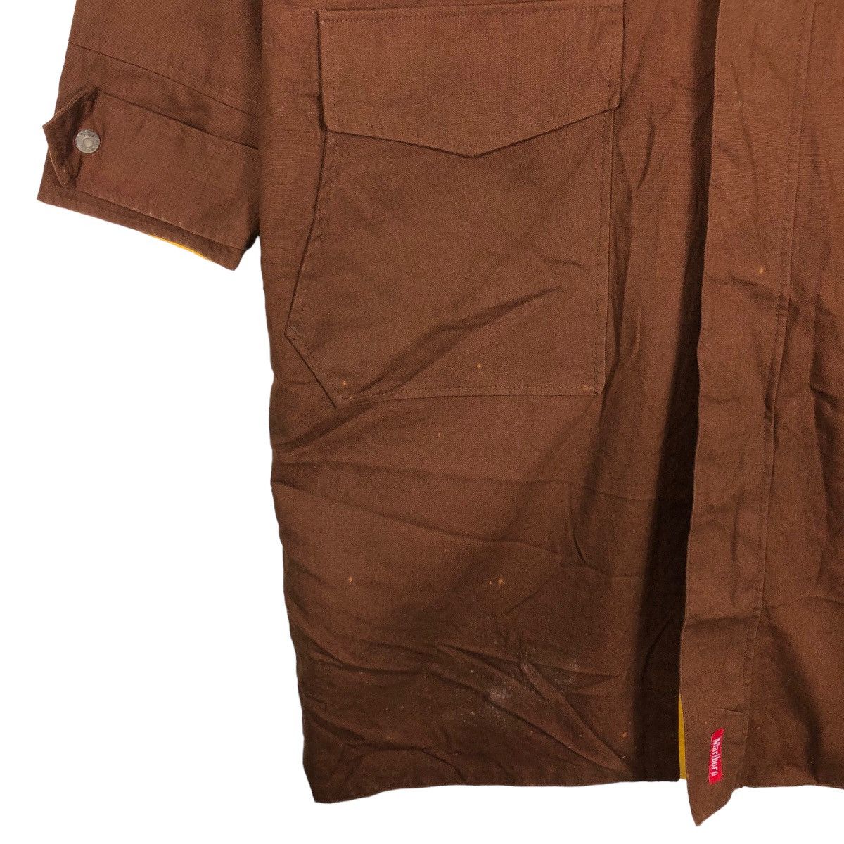 Japanese Brand 🔥Vtg Long Jacket Reversible Marlboro Japan Made Size US S / EU 44-46 / 1 - 4 Thumbnail