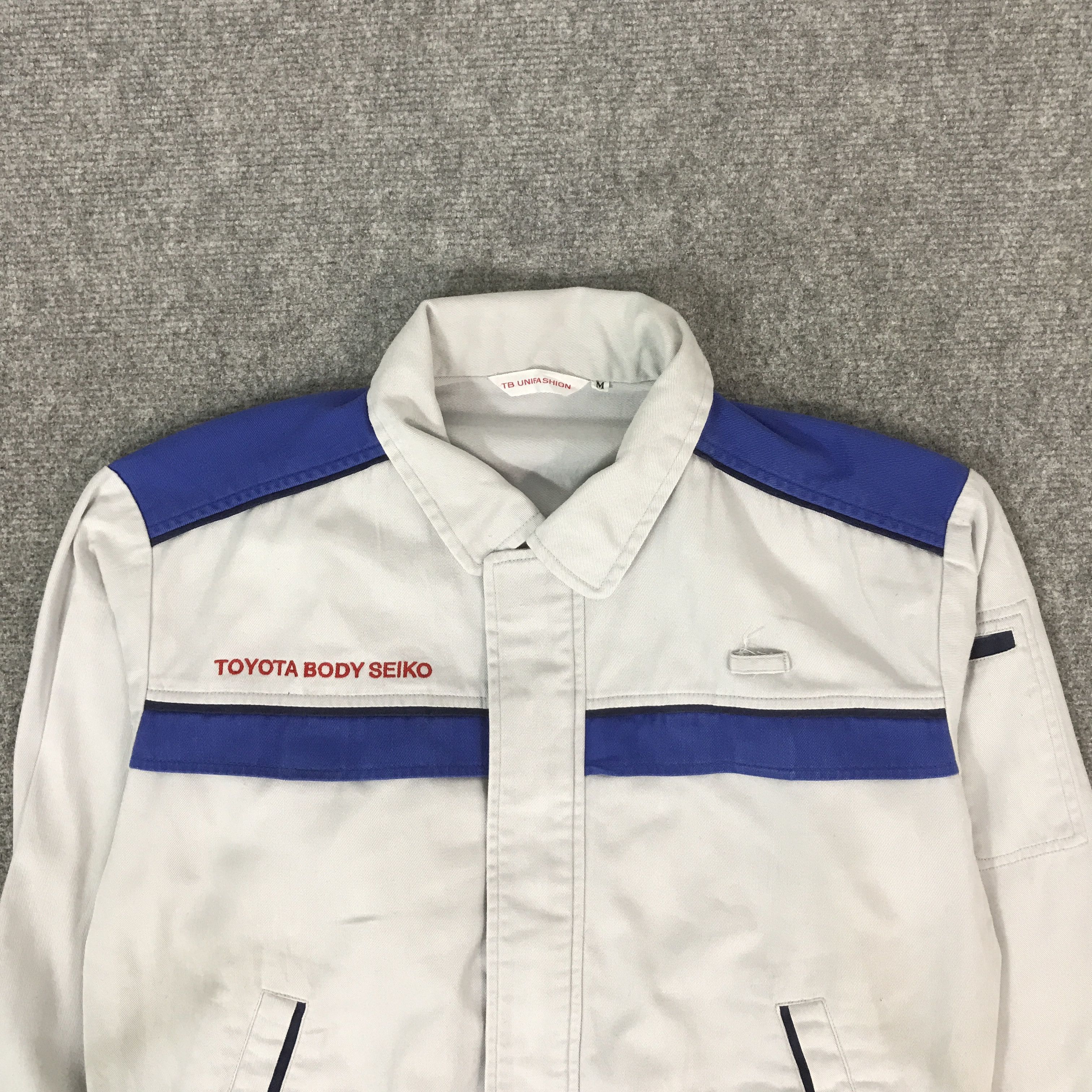 Japanese Brand TOYOTA RACING MOTORSPORT UNIFORM WORK CUSTOM JACKET K66B16 Size US L / EU 52-54 / 3 - 2 Thumbnail