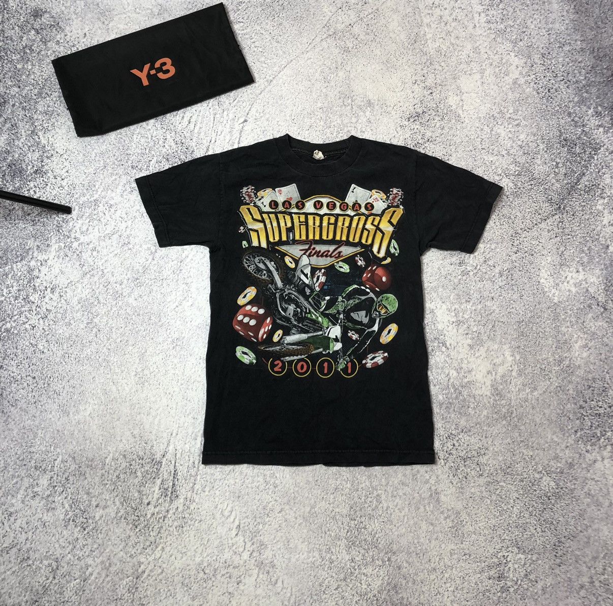 Band Tees Vintage men’s t-shirt casino 🎰 Supergross size S Size US S / EU 44-46 / 1 - 1 Thumbnail