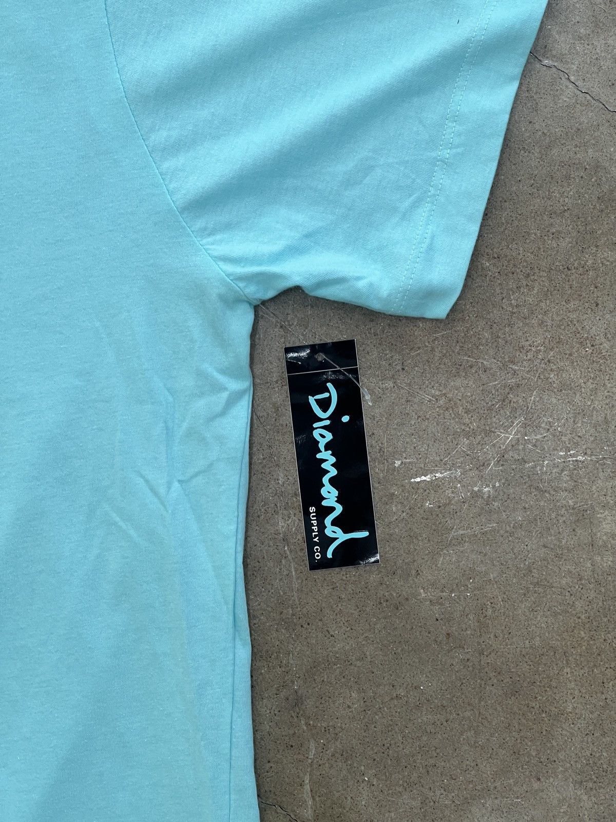 Diamond Supply Co. Diamond Supply Life Script BF Tee Blue Medium Size M / US 6-8 / IT 42-44 - 5 Thumbnail
