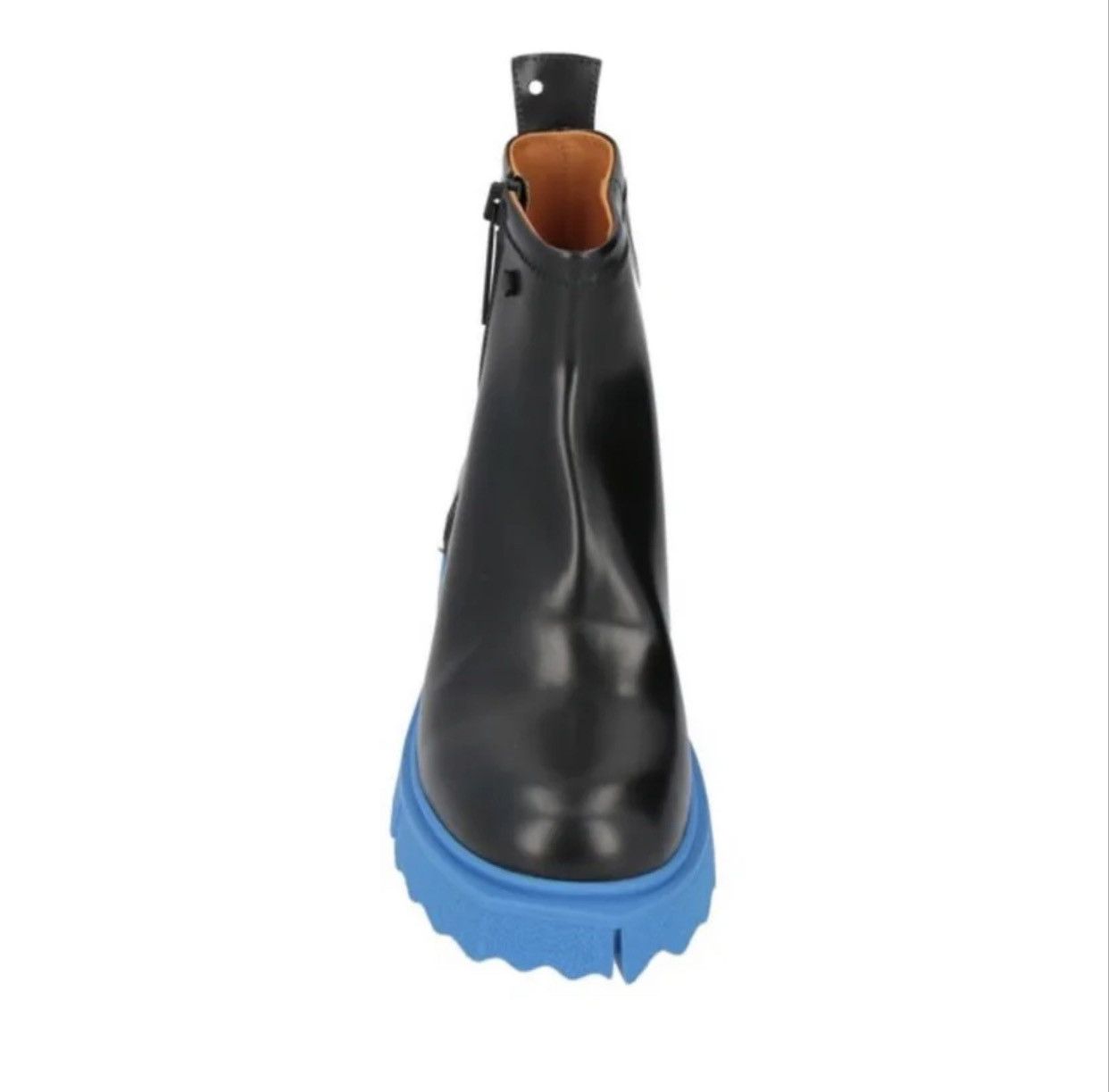 Off-White Off-White Leather Ankle rubber sole (blue) boots Size US 8 / EU 41 - 13 Thumbnail