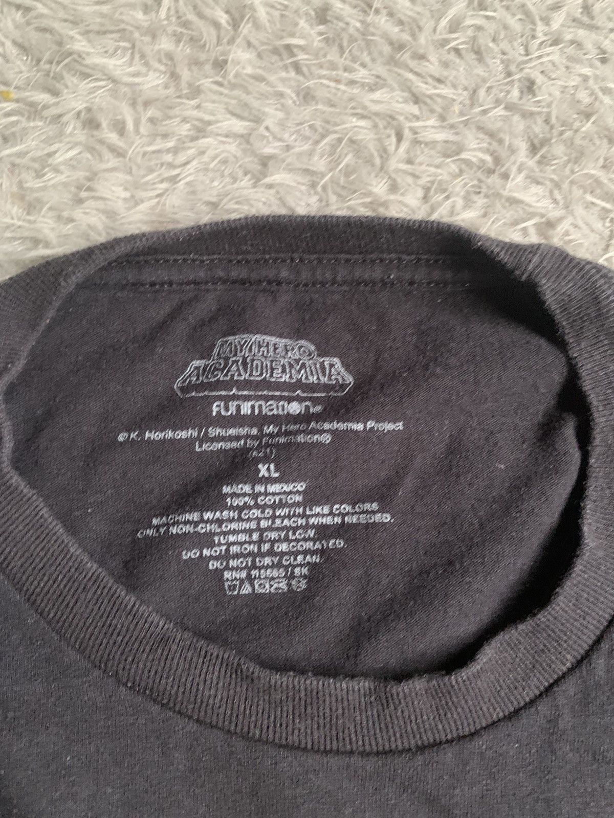 Anime × Japanese Brand My Hero Academia Anime Tee Size US XL / EU 56 / 4 - 4 Thumbnail