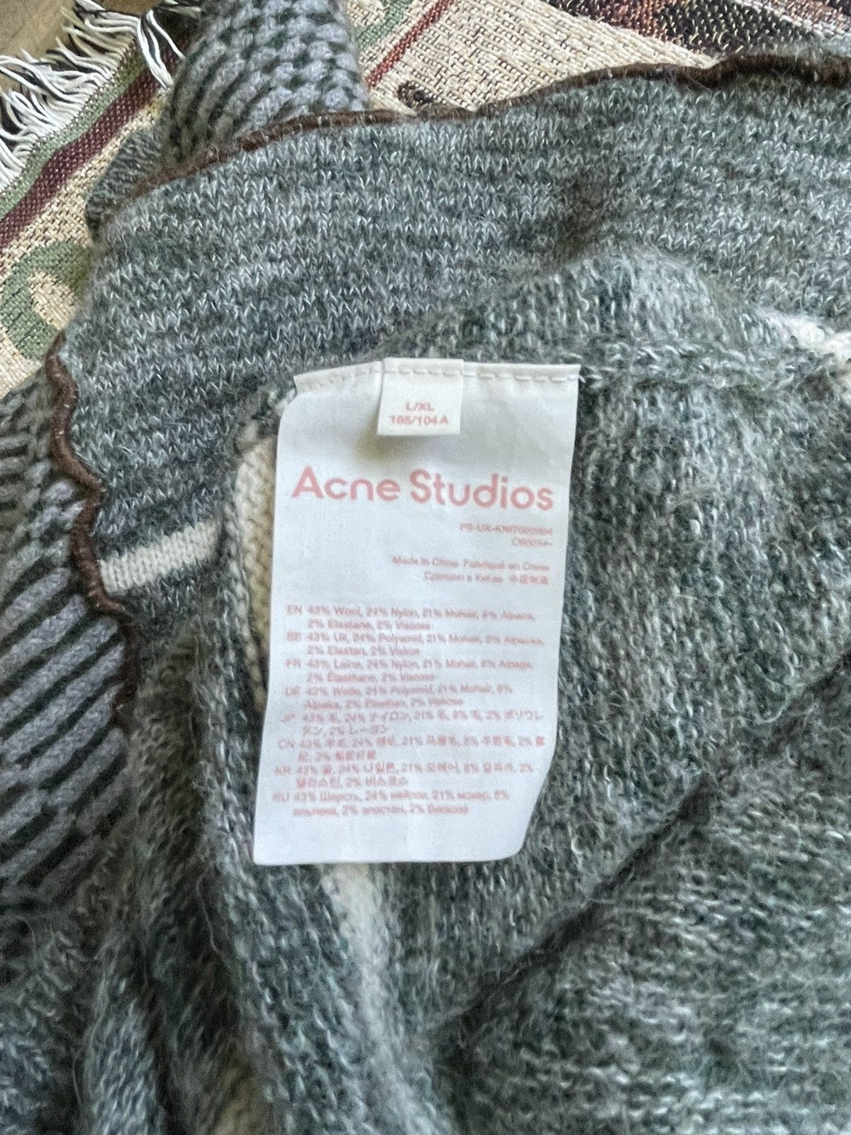 Acne Studios Rare Acne Studios Sweater Size US L / EU 52-54 / 3 - 3 Thumbnail