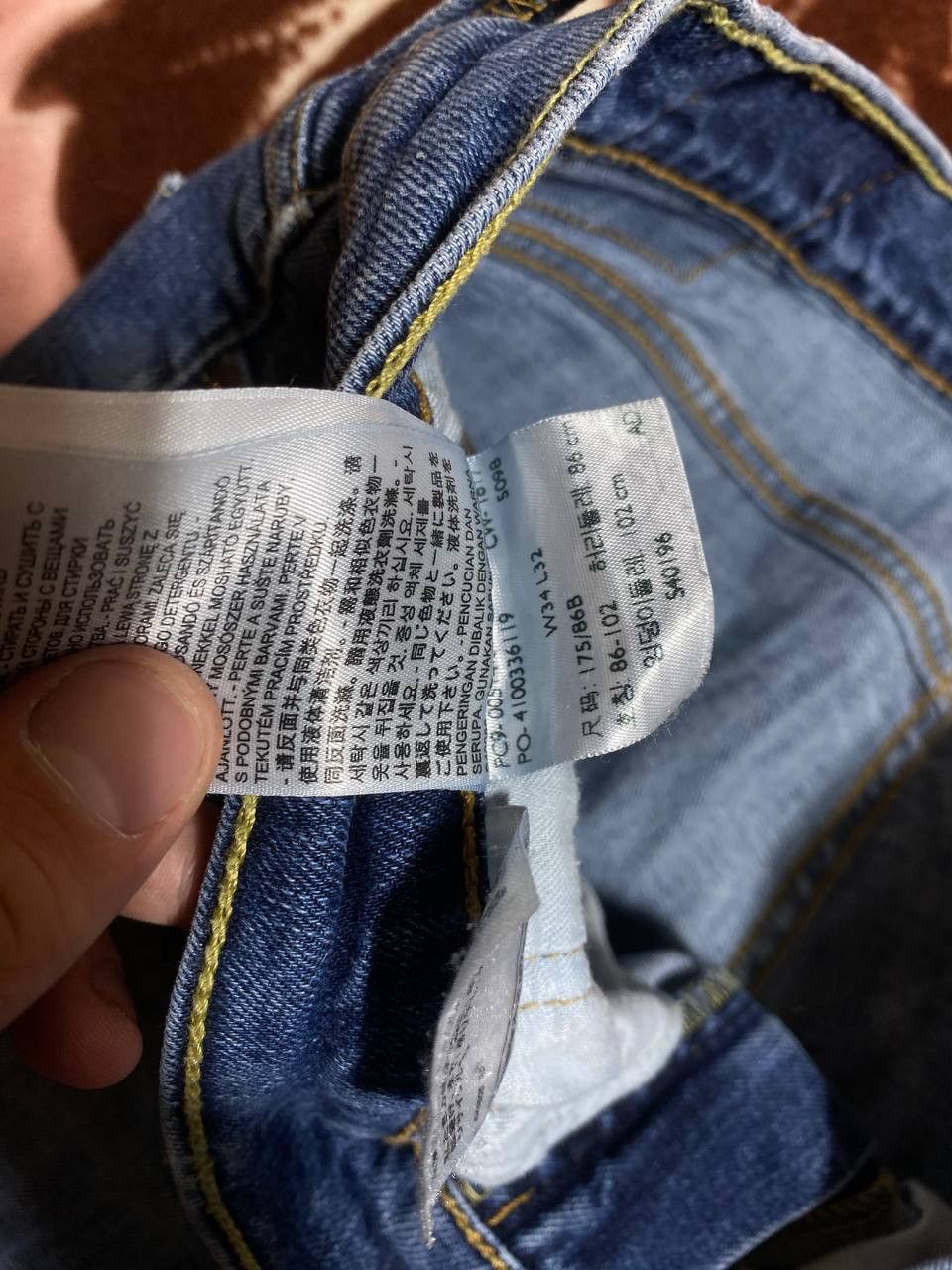 Levi's × Vintage Crazy vintage y2k Levi’s faded archive opium skater 2000’s Size US 34 / EU 50 - 2 Thumbnail