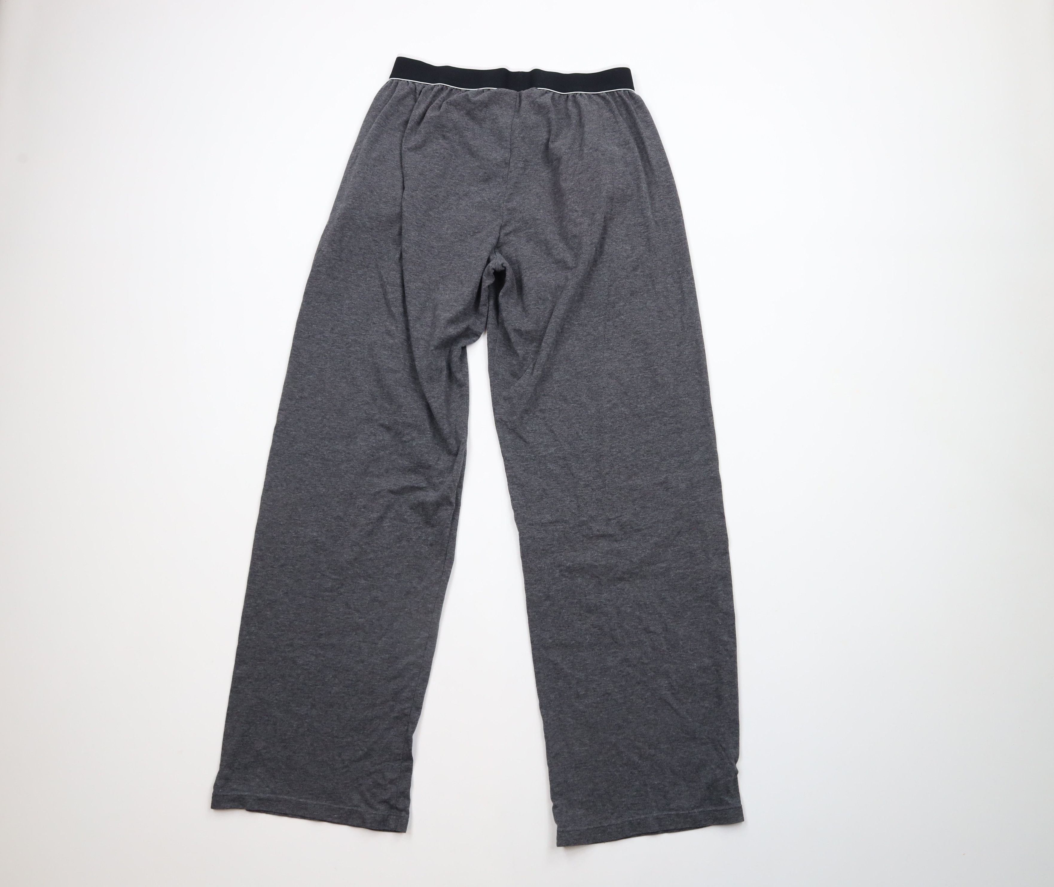 Lacoste × Vintage Lacoste Out Croc Logo Wide Leg Sleep Loungewear Pants Gray Size US 34 / EU 50 - 10 Thumbnail