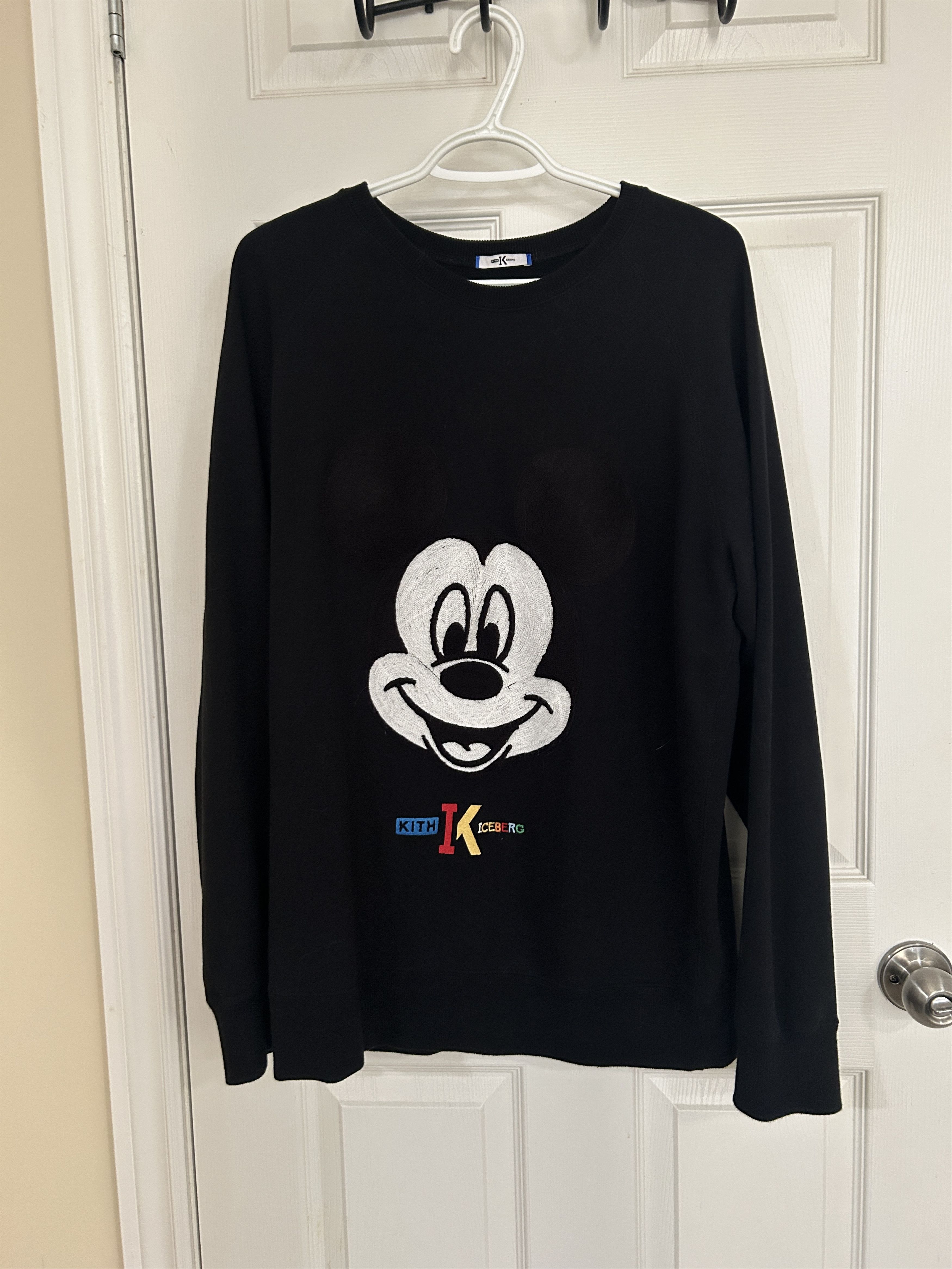 Kith Kith x Iceberg Mickey Mouse Crewneck Size US XL / EU 56 / 4 - 1 Thumbnail
