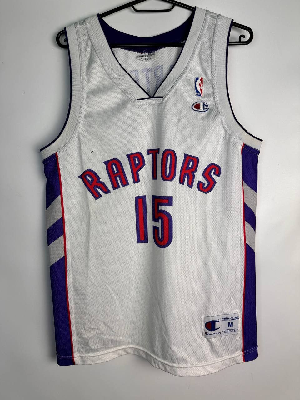 Champion × NBA Deadstock VINCE CARTER Vtg Toronto Raptors CHAMPION jersey Size US M / EU 48-50 / 2 - 1 Thumbnail