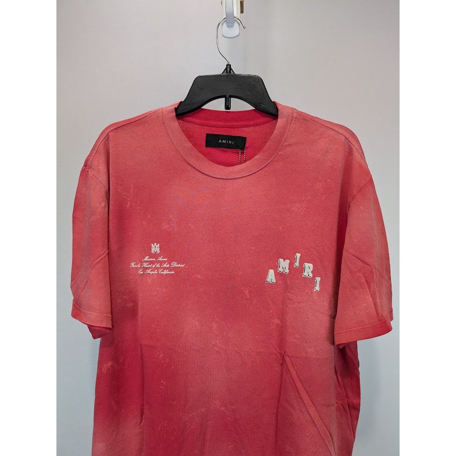 Amiri o1rshd1 Vintage Collegiate Tee T-Shirt in Red Size US XL / EU 56 / 4 - 7 Thumbnail