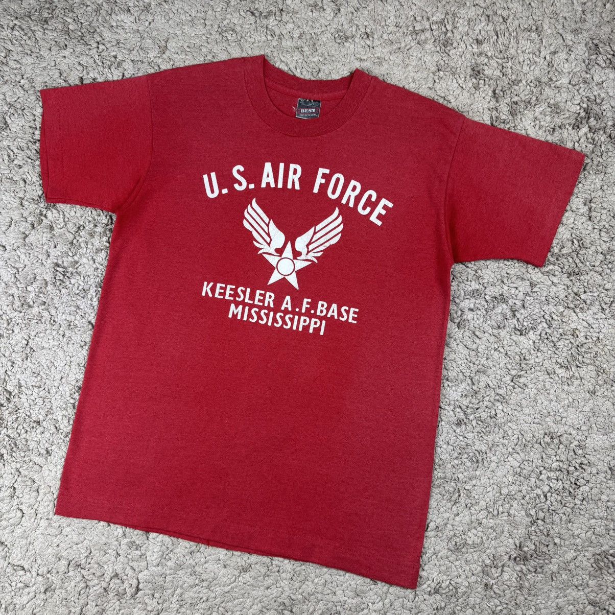 Vintage Vintage 80’s U.S. Air Force Keesler A.F Base Mississippi Tee Size US M / EU 48-50 / 2 - 4 Thumbnail