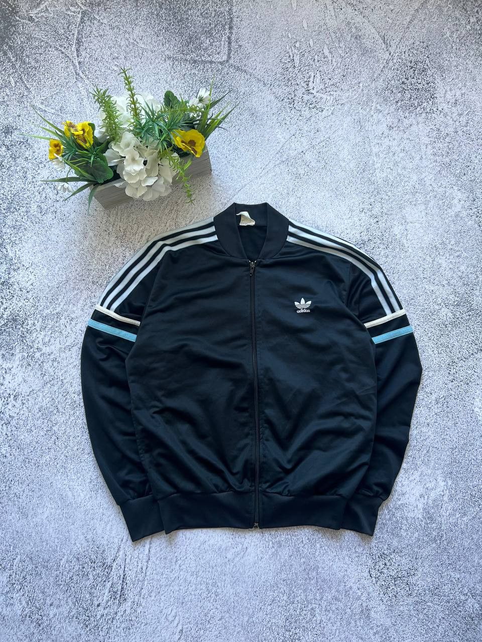 Adidas Streetwear Vintage 80s Vintage Adidas Bomber Jacket made in Hong Kong Grailed