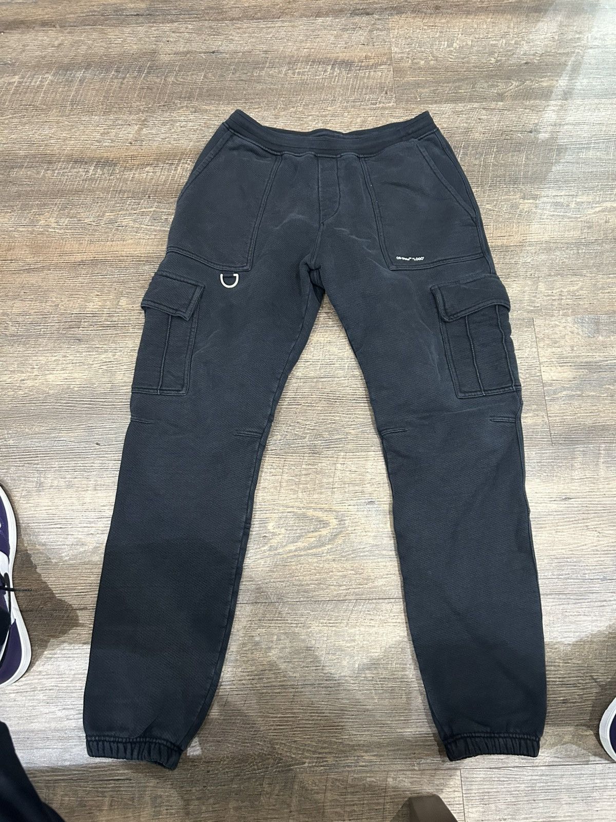 Off-White Off white black sweats Size US 32 / EU 48 - 1 Thumbnail