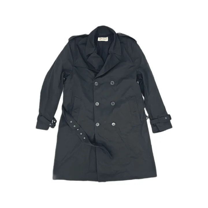 Saint Laurent Casual Double-Breasted Overcoat-2507