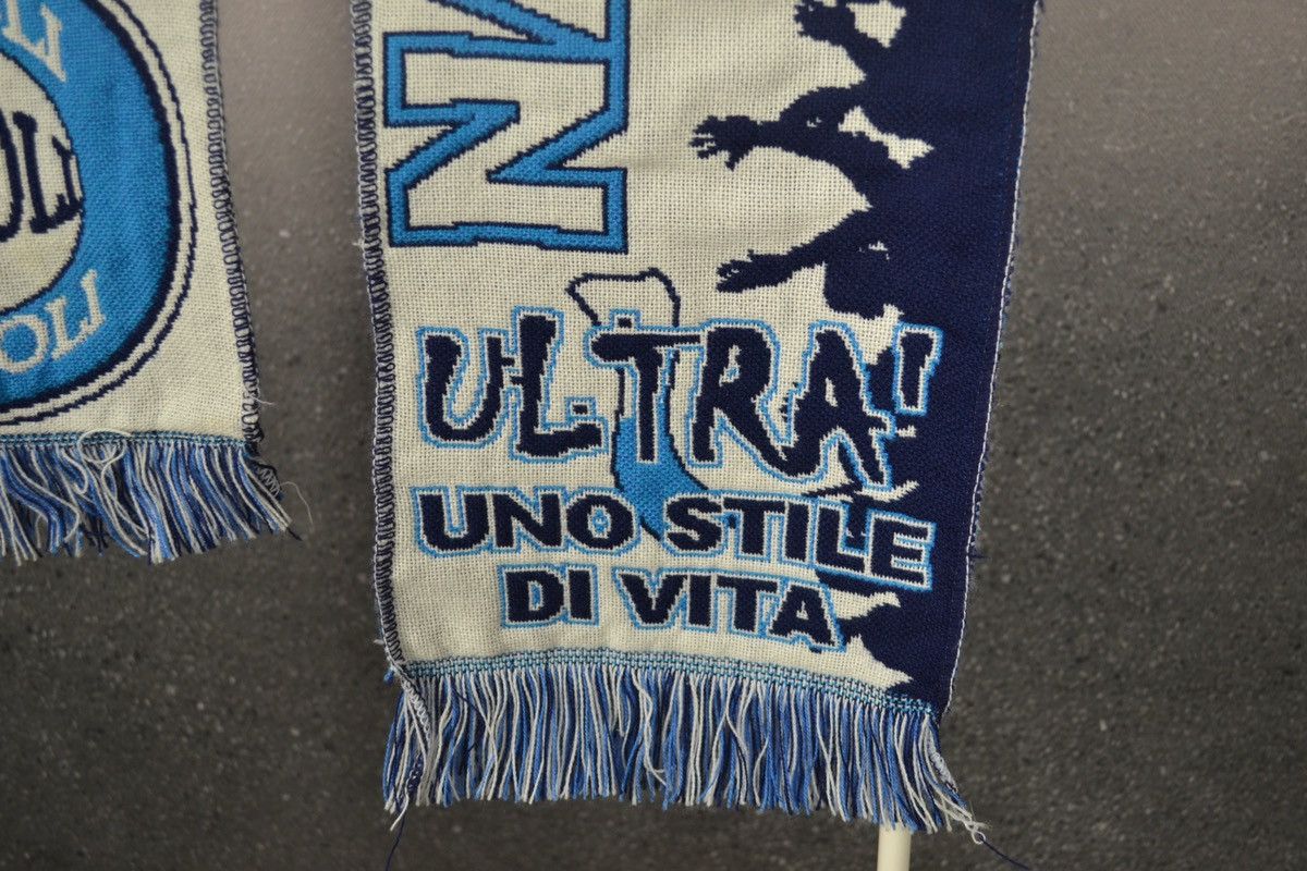 Other Napoli Ultras Italy football soccer scarf Size ONE SIZE - 6 Thumbnail