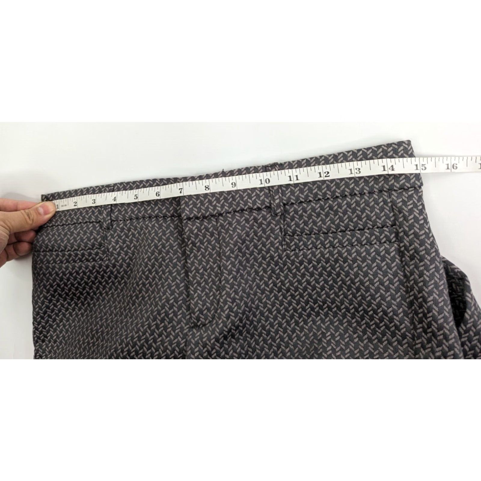 Banana Republic Banana Republic Sloan Fit Pants Womens Size 0P Grey Chino Tapered Stretch Size 25" / US 0 / IT 36 - 7 Thumbnail