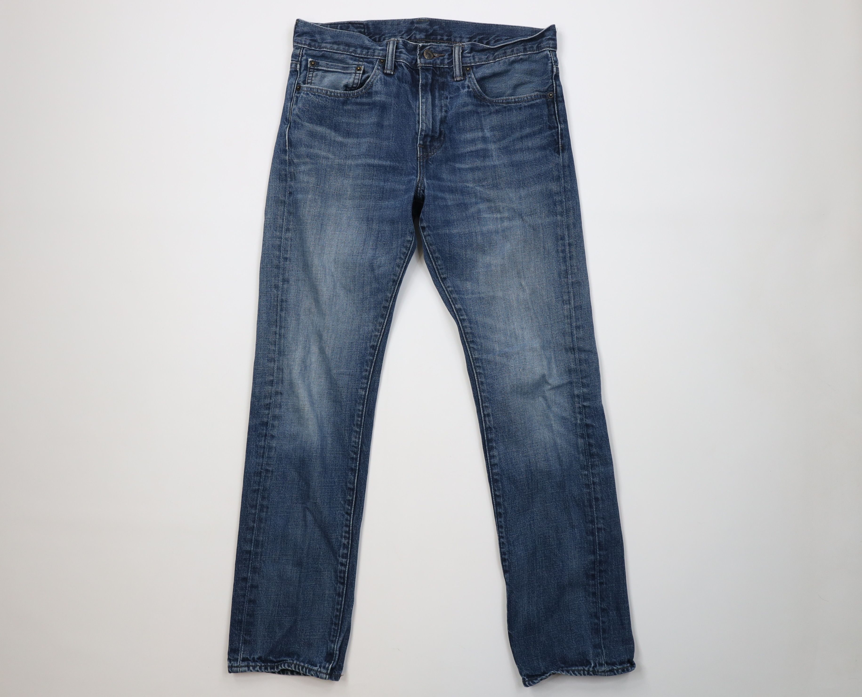 Levi's Vintage Y2K Levis 513 Slim Fit Straight Leg Denim Jeans Blue Size US 32 / EU 48 - 1 Thumbnail
