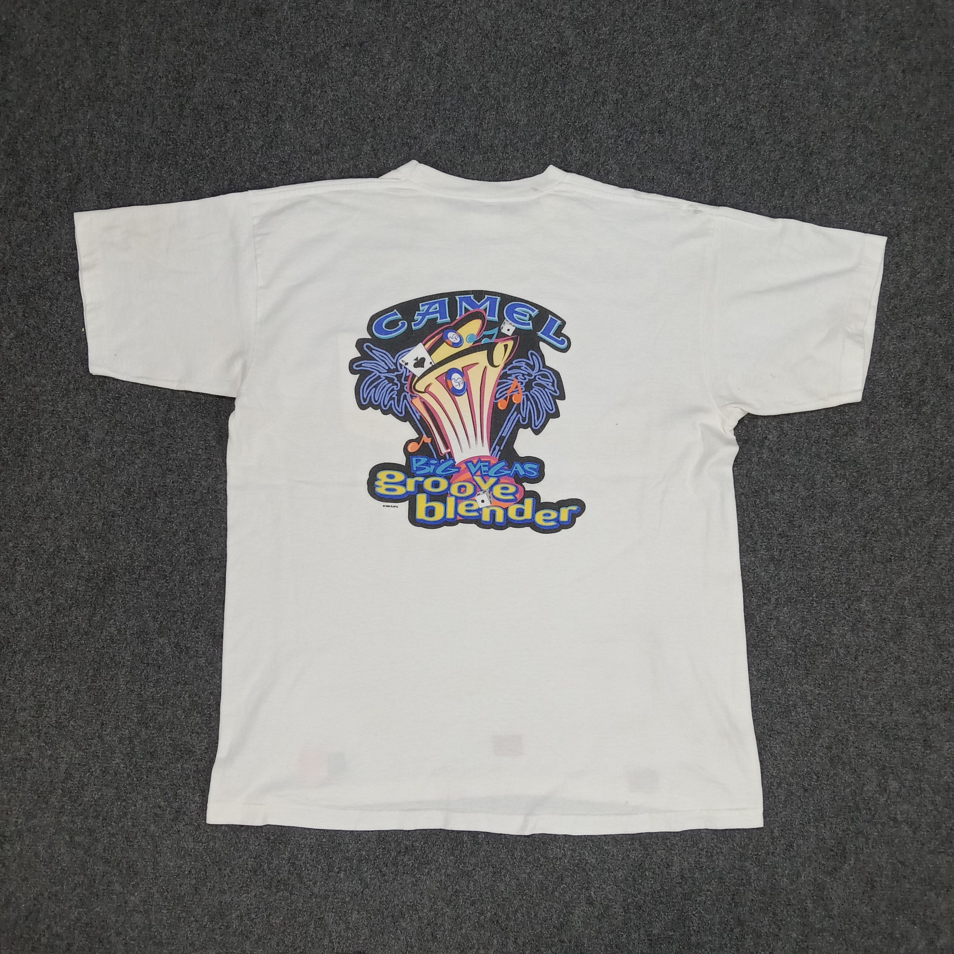 Camel × Vintage Camel Big Vegas Groove Blender Tshirt Size US XL / EU 56 / 4 - 1 Thumbnail