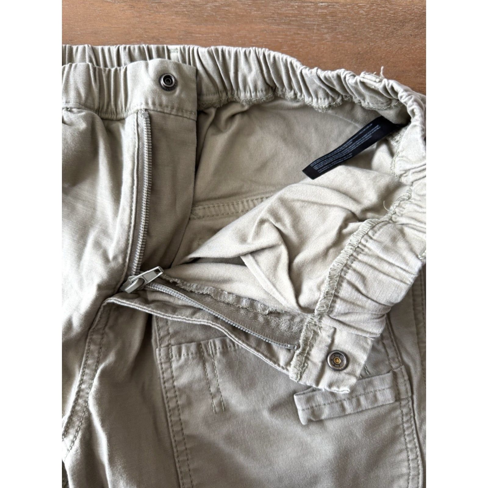 Free People FP Movement by Free People Voyage Pants Womens XS Green Cargo Elastic Waist Pants Size 26" / US 2 / IT 38 - 6 Thumbnail