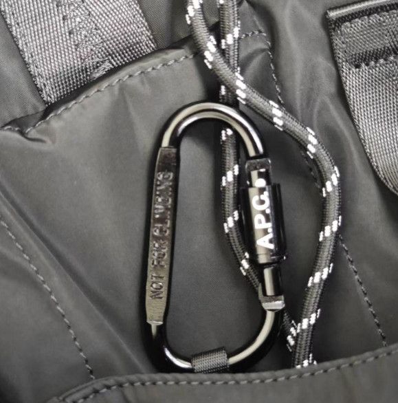 A.P.C. A.P.C. Trek Backpack Black Size ONE SIZE - 12 Thumbnail