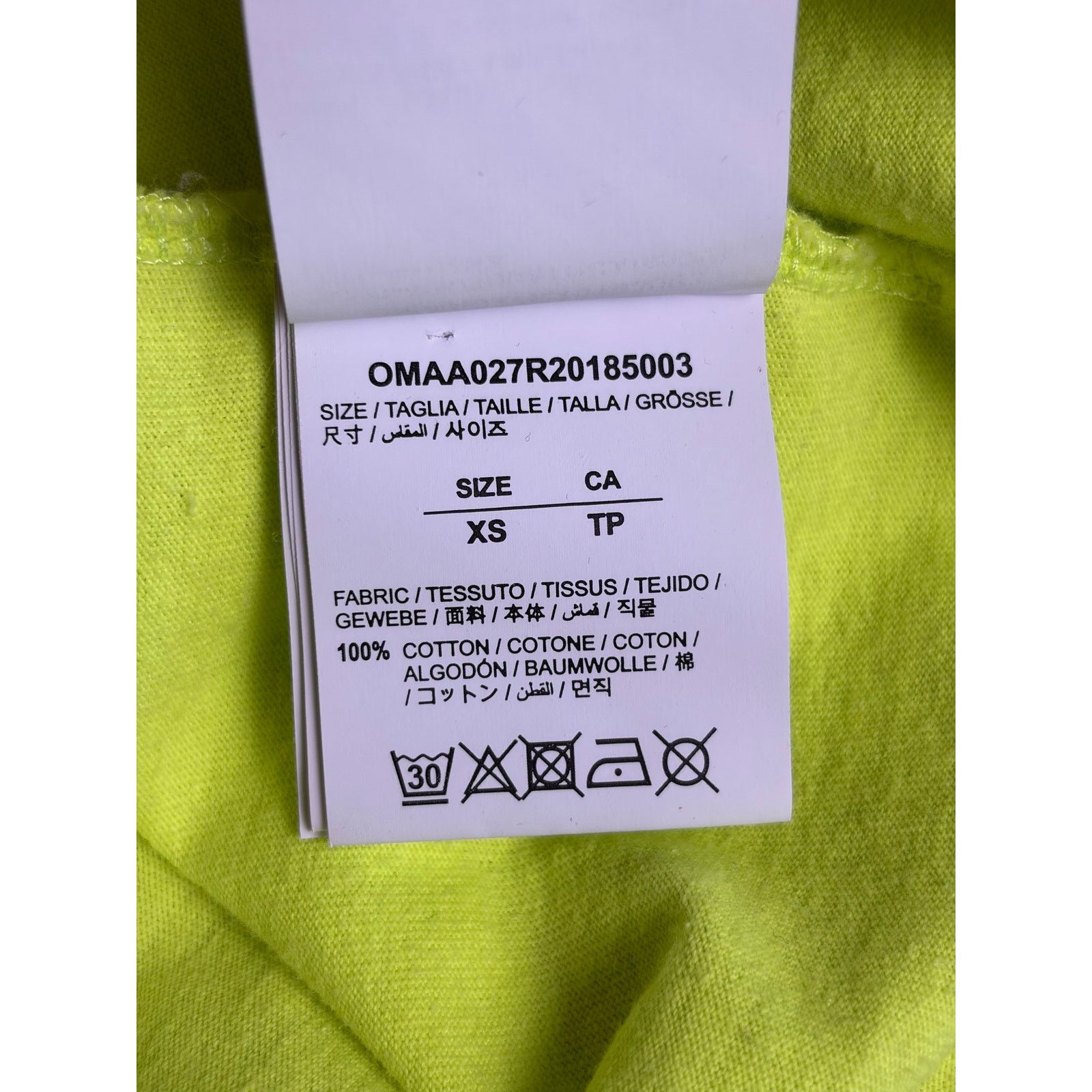 Off-White SS20 Off-White Virgil Abloh 3D Crossed Off Rationalism Shirt Size US XS / EU 42 / 0 - 7 Thumbnail