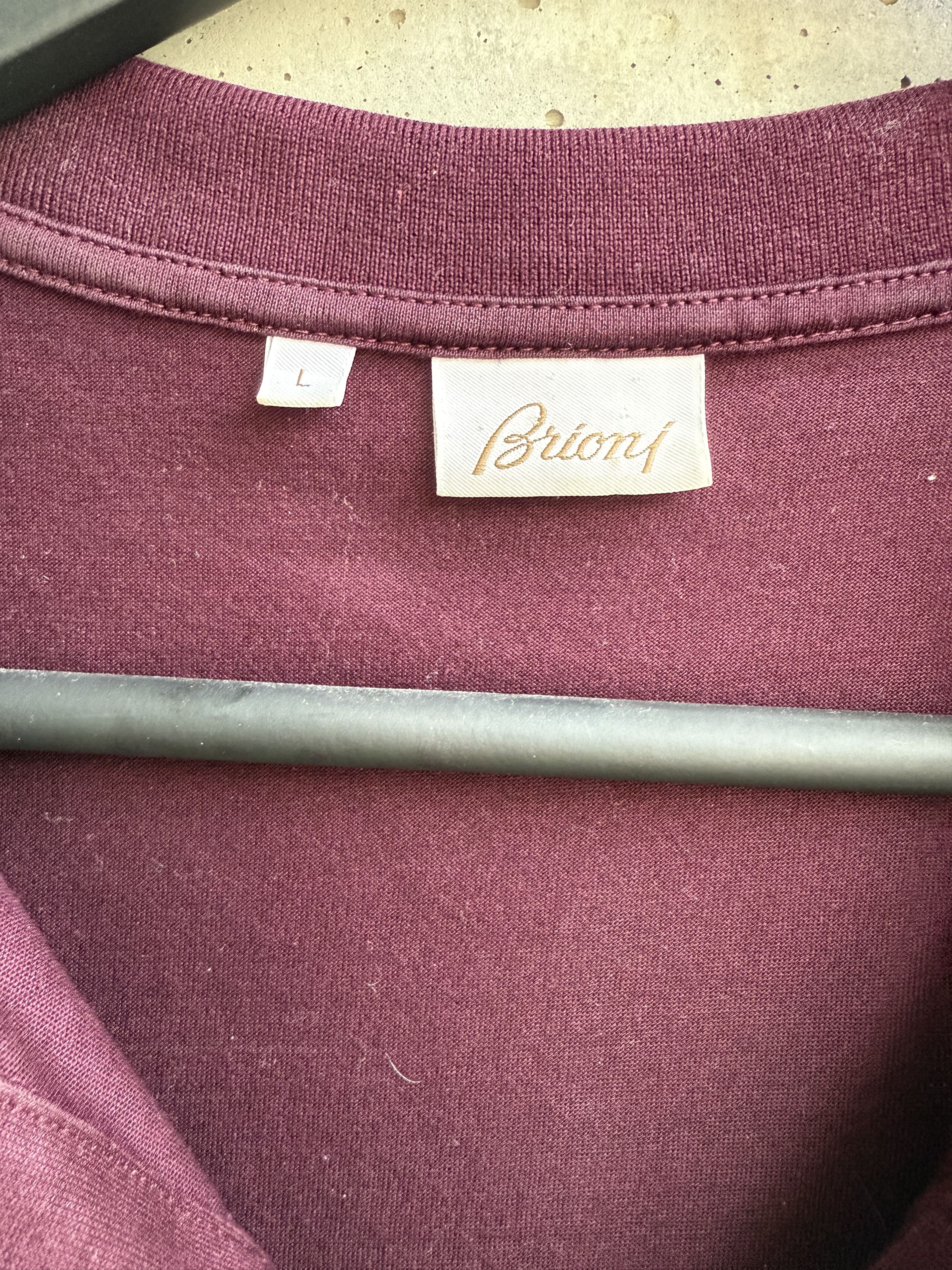 Brioni Brioni Polo Size US L / EU 52-54 / 3 - 4 Thumbnail