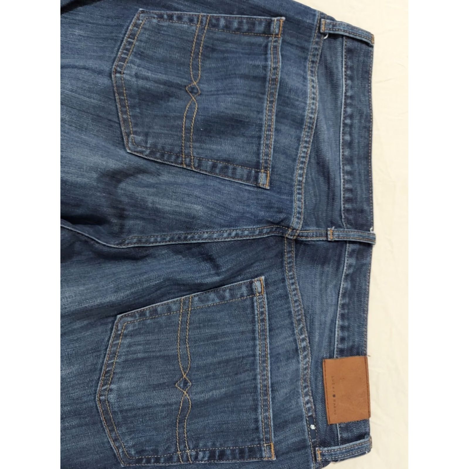 Lucky Brand Mens Lucky Brand 221 Jeans Stretch 36x30 Blue Denim Waist Pants Size US 36 / EU 52 - 3 Thumbnail