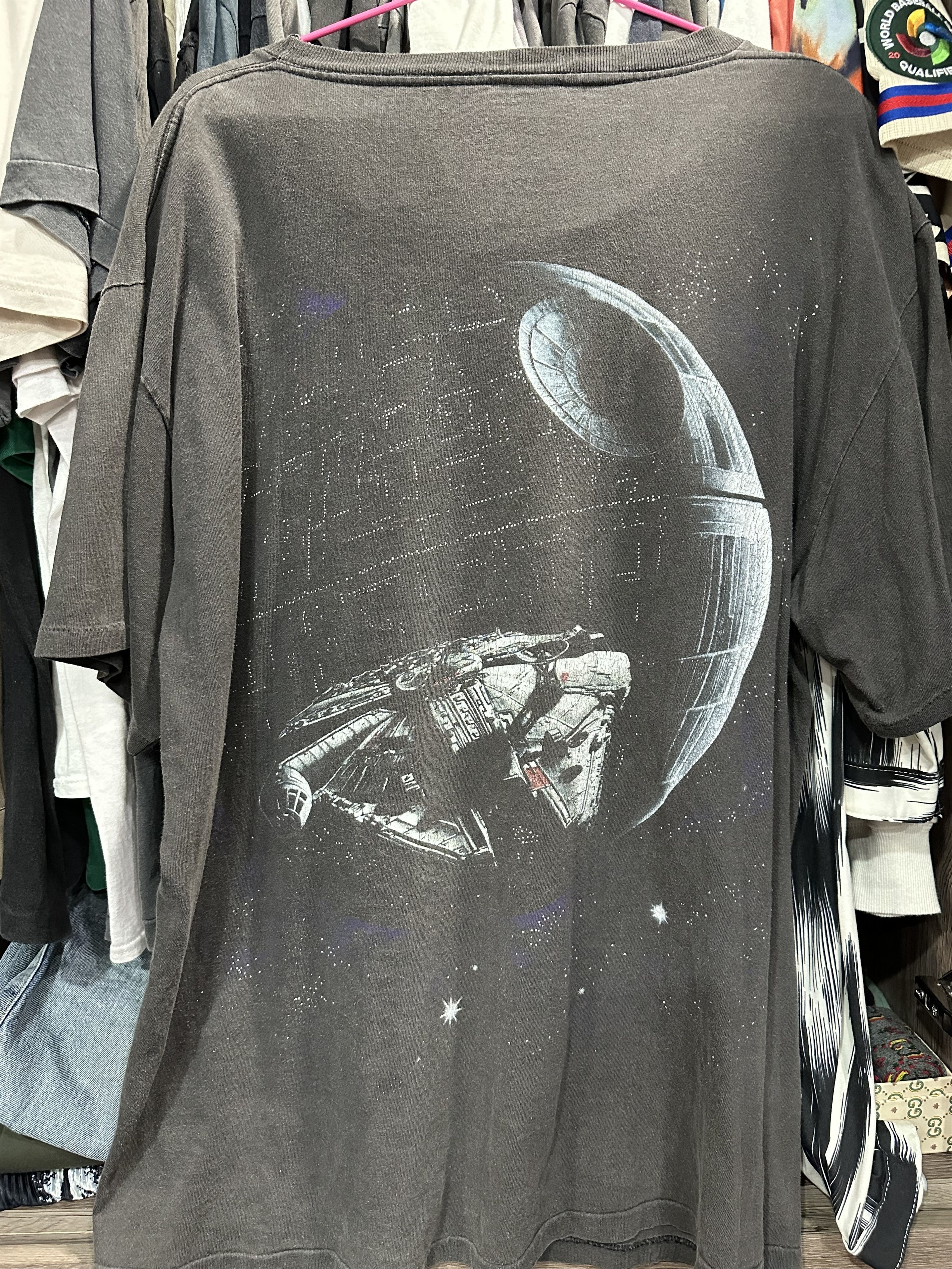 Changes × Star Wars × Vintage VINTAGE 90s Star Wars T-Shirt Change Tag Size US XL / EU 56 / 4 - 2 Thumbnail