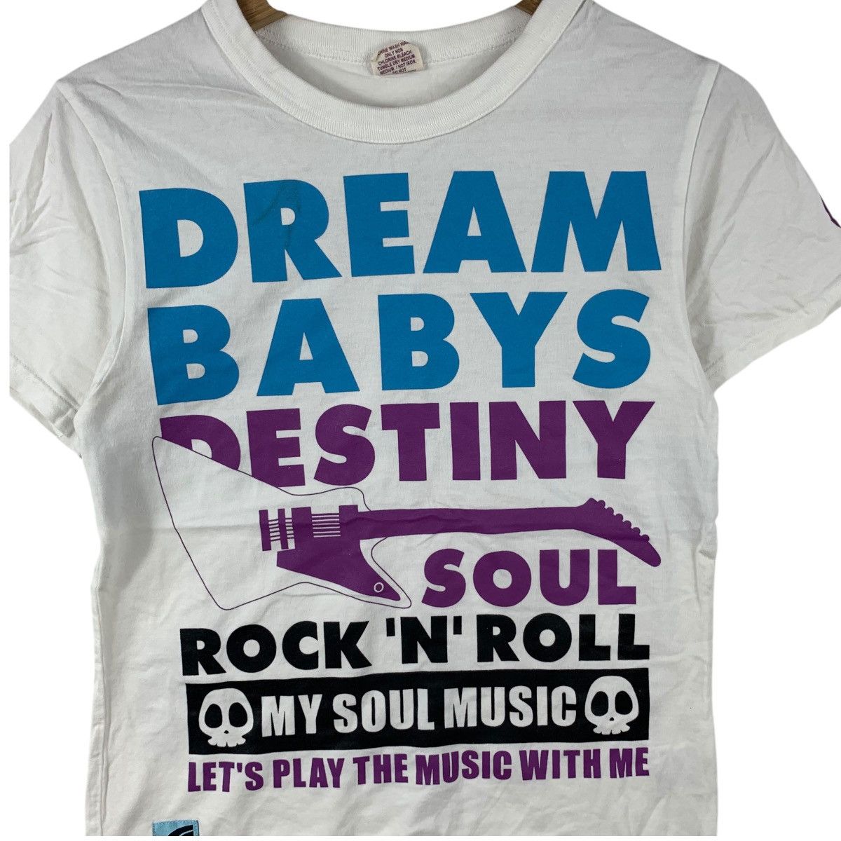 Vintage DREAM BABYS IDOL Destiny Soul Tour Rock & Roll Tee Shirt Size S / US 4 / IT 40 - 4 Thumbnail