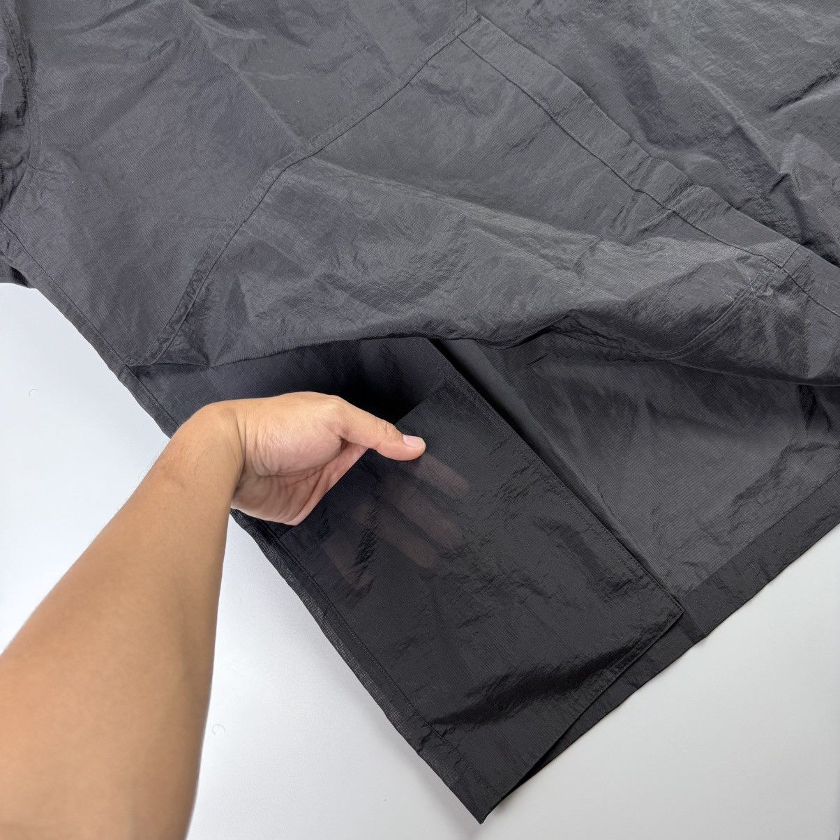 Y-3 Y-3 Yohji Yamamoto - SWM Rip Stop Mesh Short Sleeve T-Shirt Size US S / EU 44-46 / 1 - 6 Thumbnail