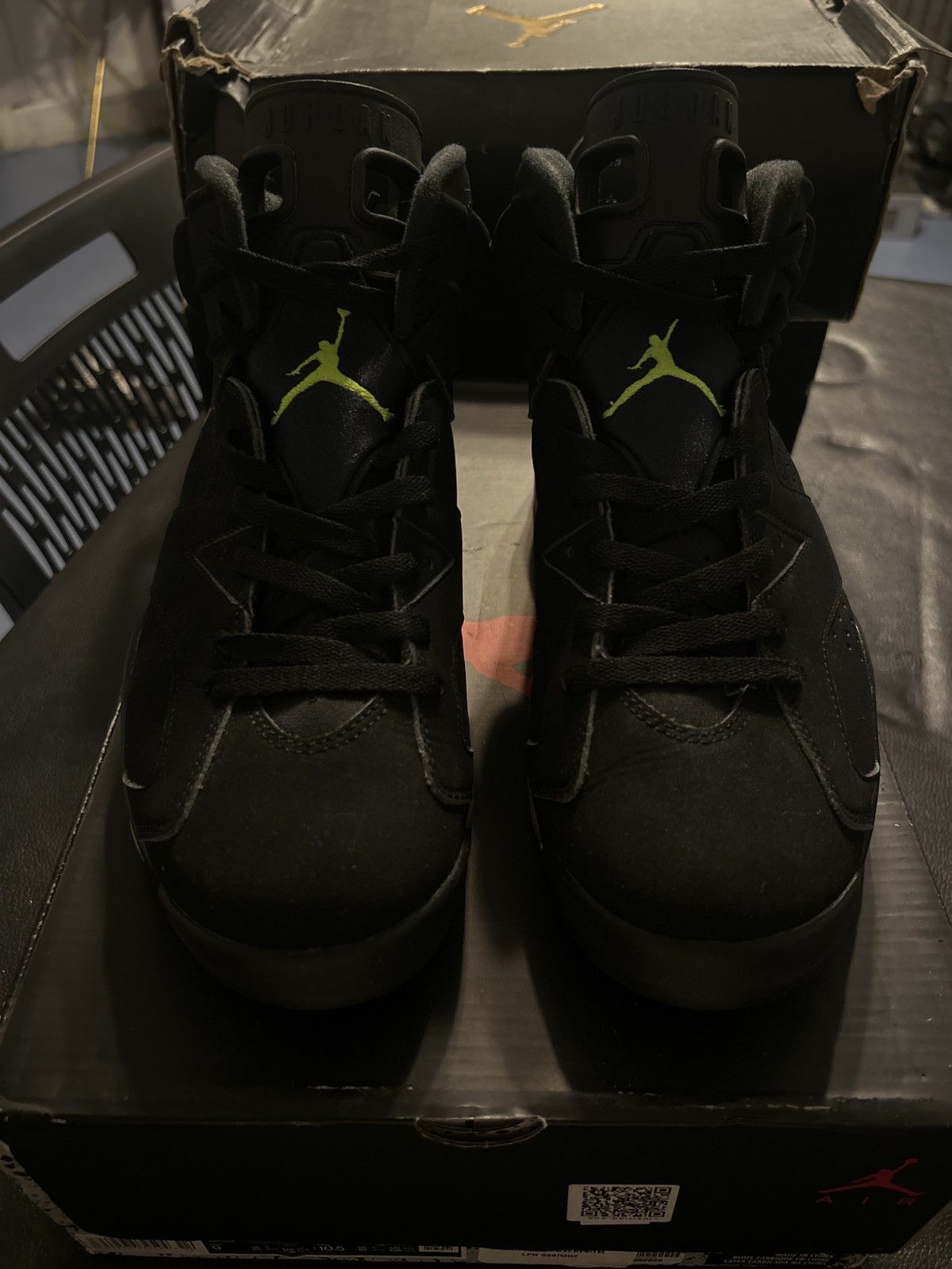 Jordan Brand × Nike Jordan 6 Electric Green Size 9 Size US 9 / EU 42 - 5 Thumbnail