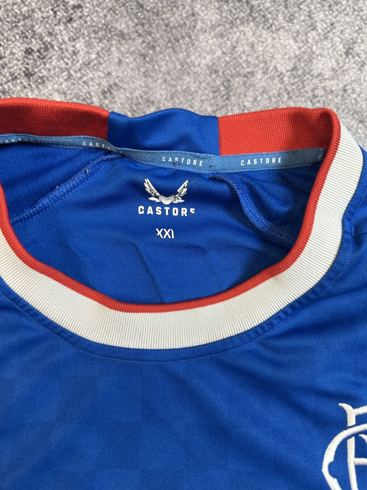 Castore Castore Glasgow Rangers Soccer Long Jersey Streetwear XXL Size US XXL / EU 58 / 5 - 4 Thumbnail